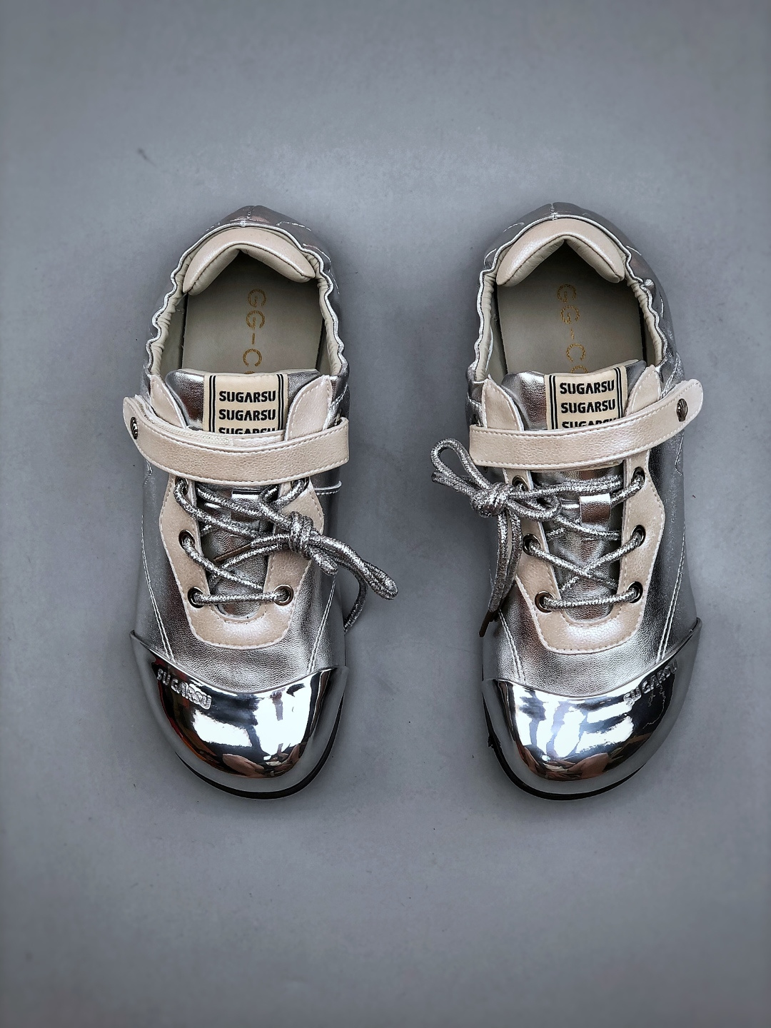 220 新晋潮流鞋靴品牌GGCC夏季新款 鞠婧祎同款GG-CC x SugarSu酥履联名 玛丽珍芭蕾舞鞋