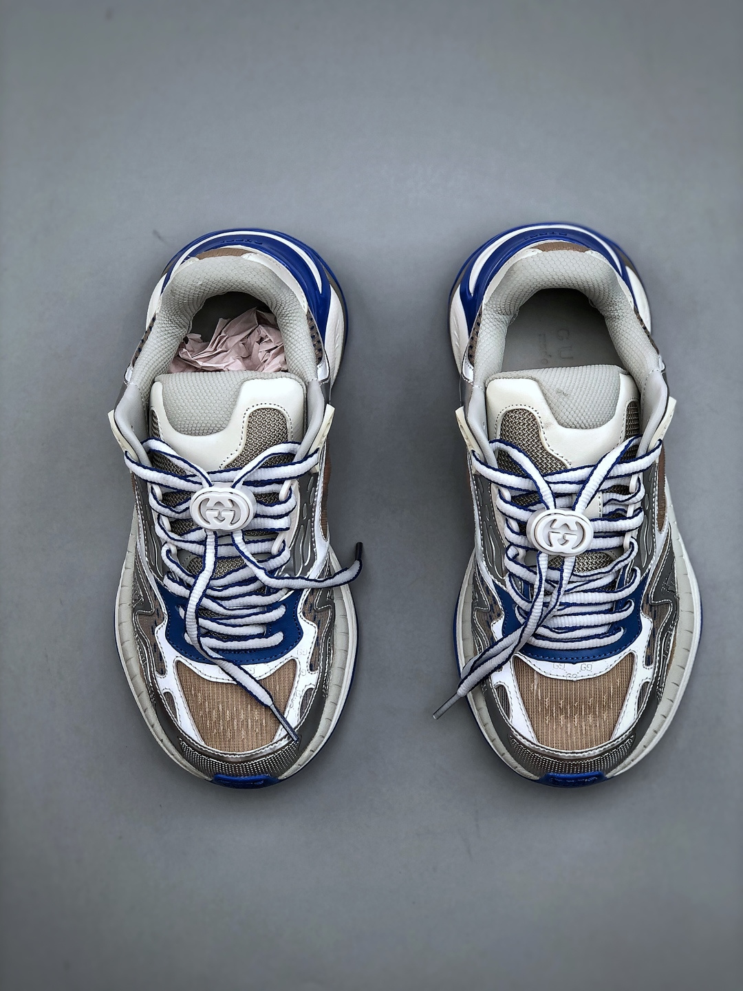 420 GUCCI/古驰 圆头抽绳 高奢百搭休闲男女士运动鞋