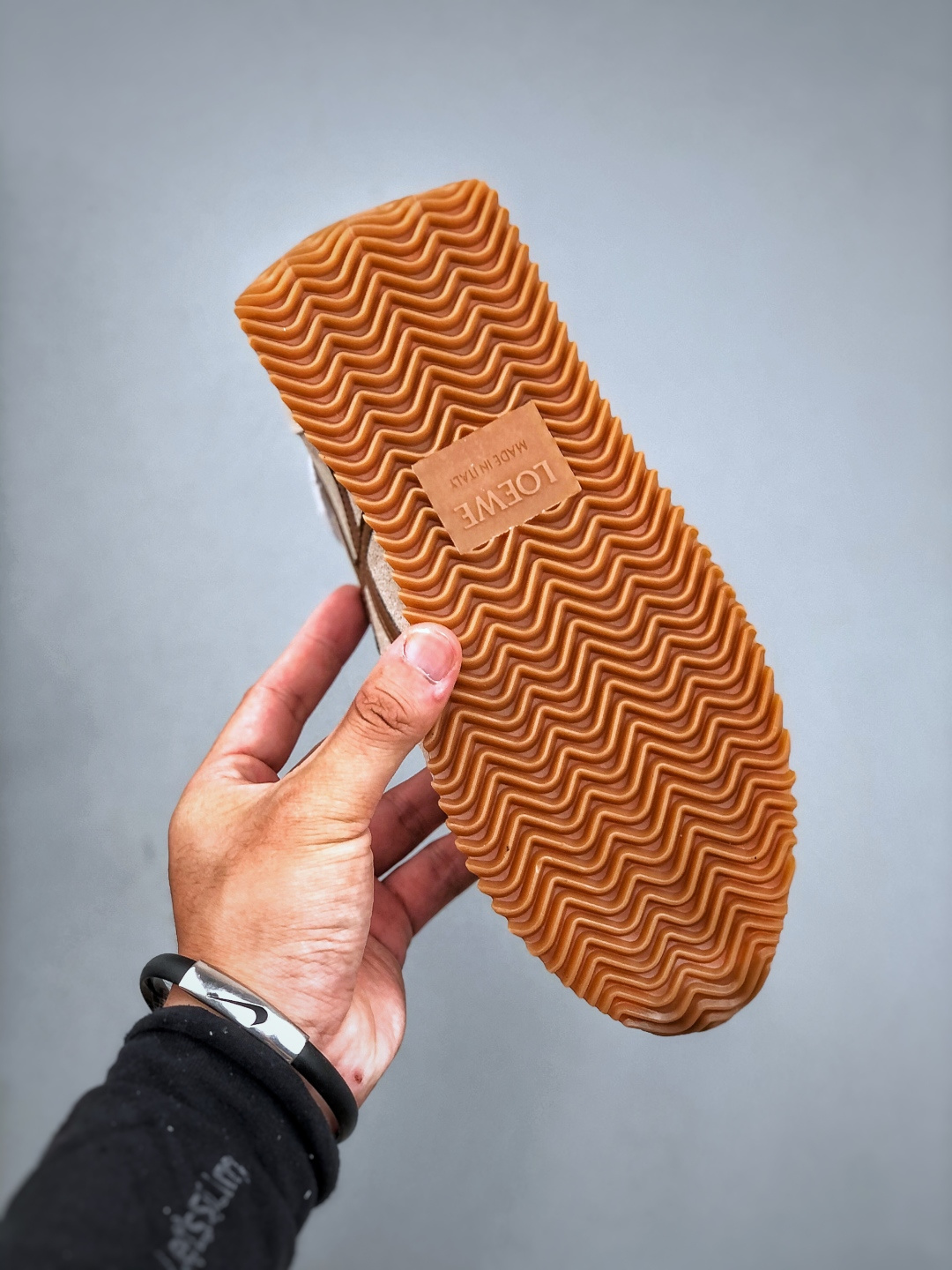 300 LOEWE 罗意威 最新 内增高拼色德训鞋 阿甘鞋 小白鞋