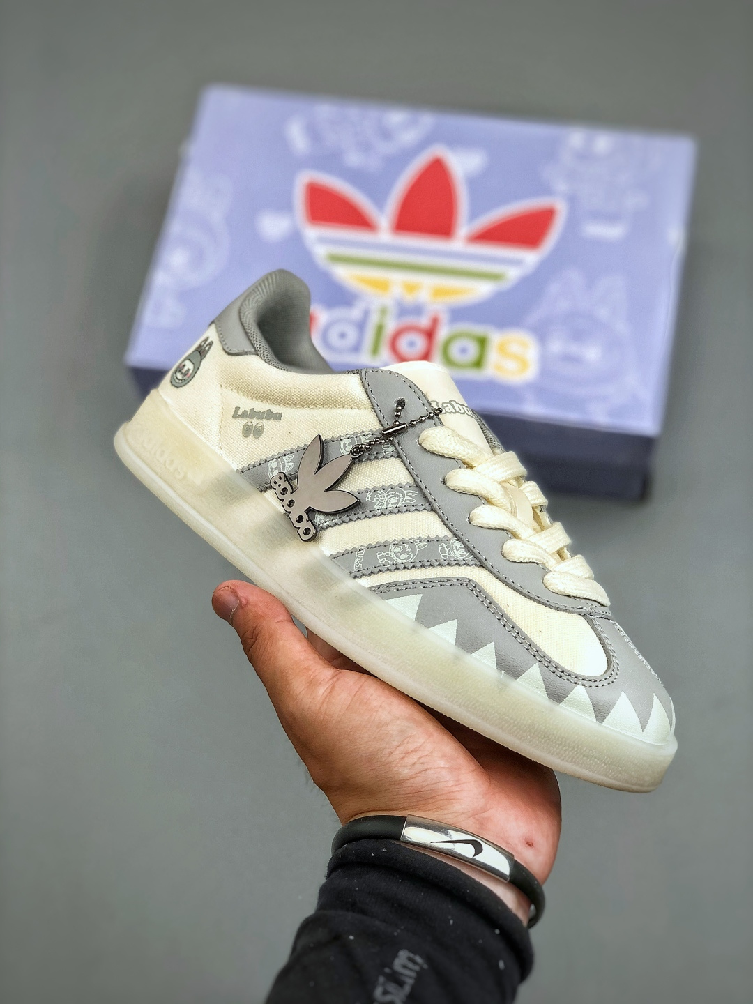 Adidas SAMBA OG 德训鞋 高端定制桑巴系列 大厂纯原品质出货 超高清洁度 细节完美 舒适百搭 低帮休闲板鞋 男女同款货号:DM1234-015 (半)