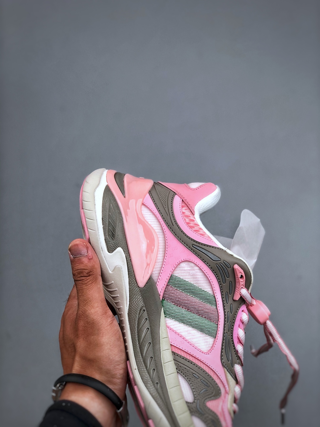 GUCCI/古驰 圆头抽绳 高奢百搭休闲男女士运动鞋