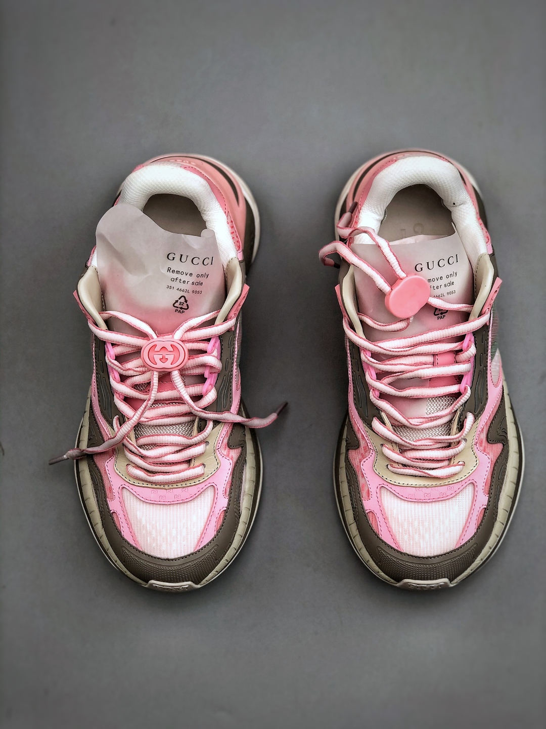 GUCCI/古驰 圆头抽绳 高奢百搭休闲男女士运动鞋