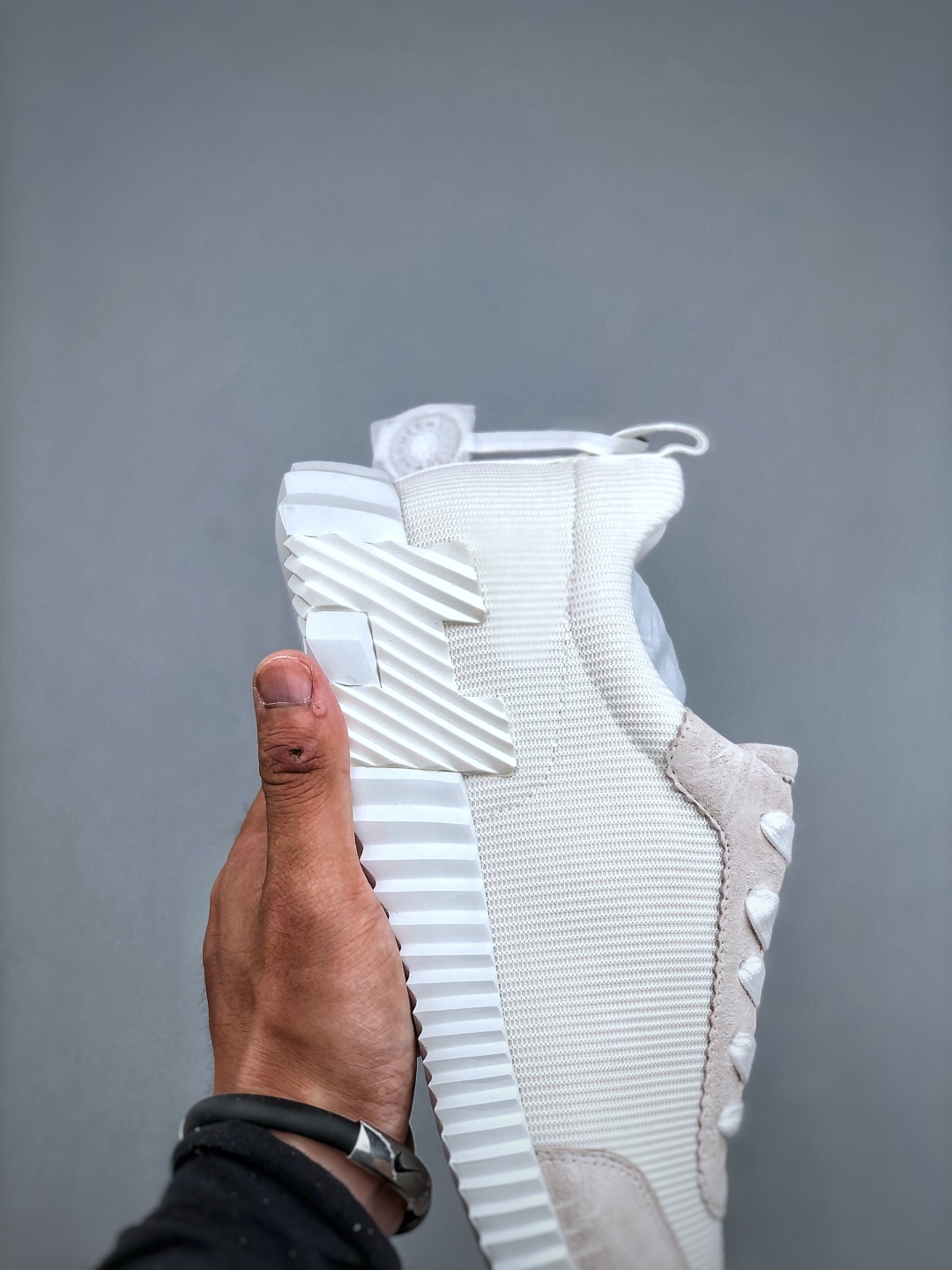 Hermes 爱马仕 Bouncing 老钱风 皮面款 低帮休闲鞋