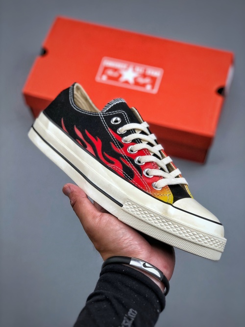 Converse 1970S ctas 70 hi Retro Flame Canvas Shoes Sneakers 1 Converse 1970S ctas 70 hi Retro Flame Canvas Shoes Sneakers