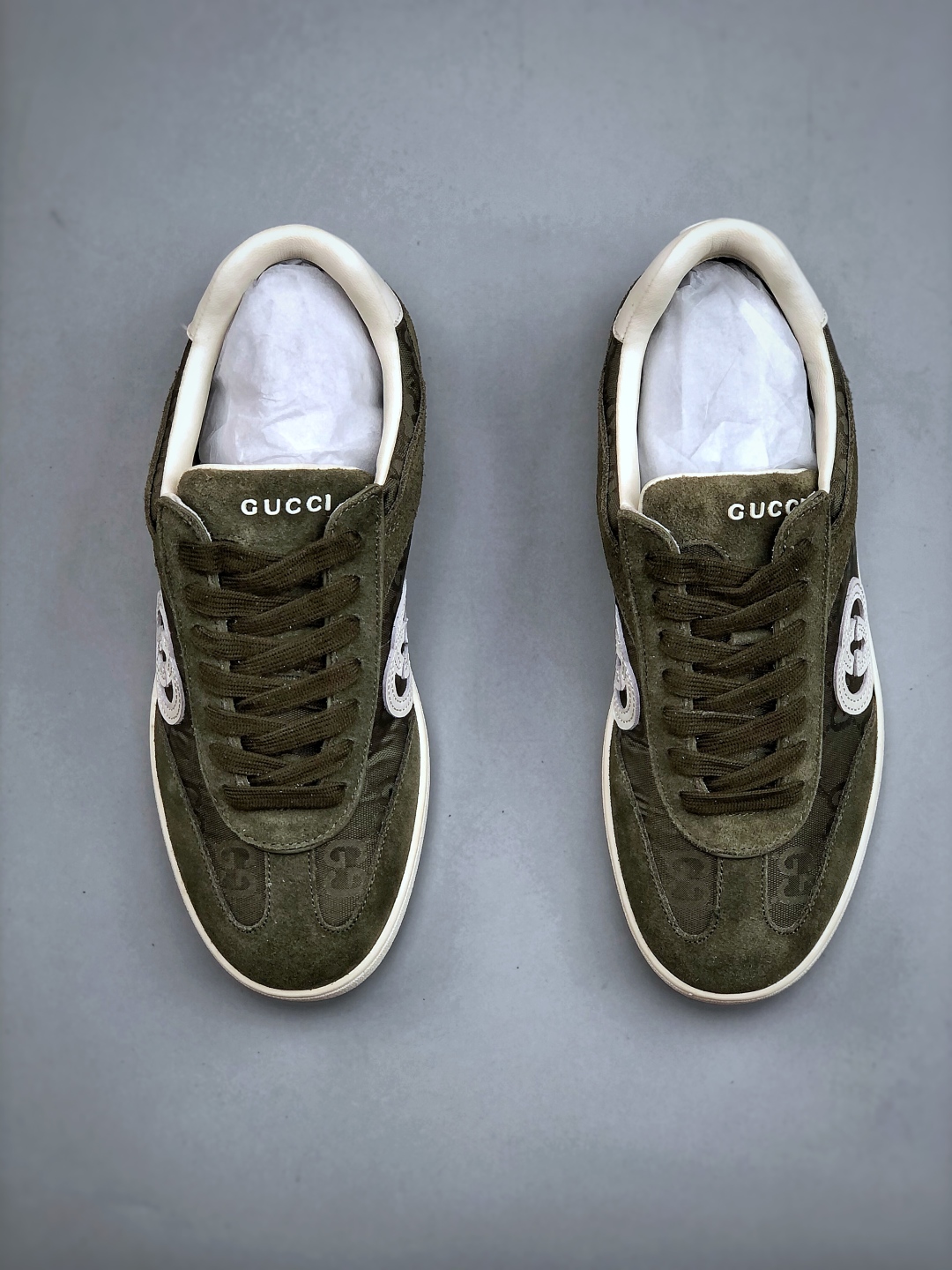 Gucci2025新款小白鞋休闲鞋德训鞋爆款推荐原羊皮内里羊皮垫脚原版套楦工艺折骨