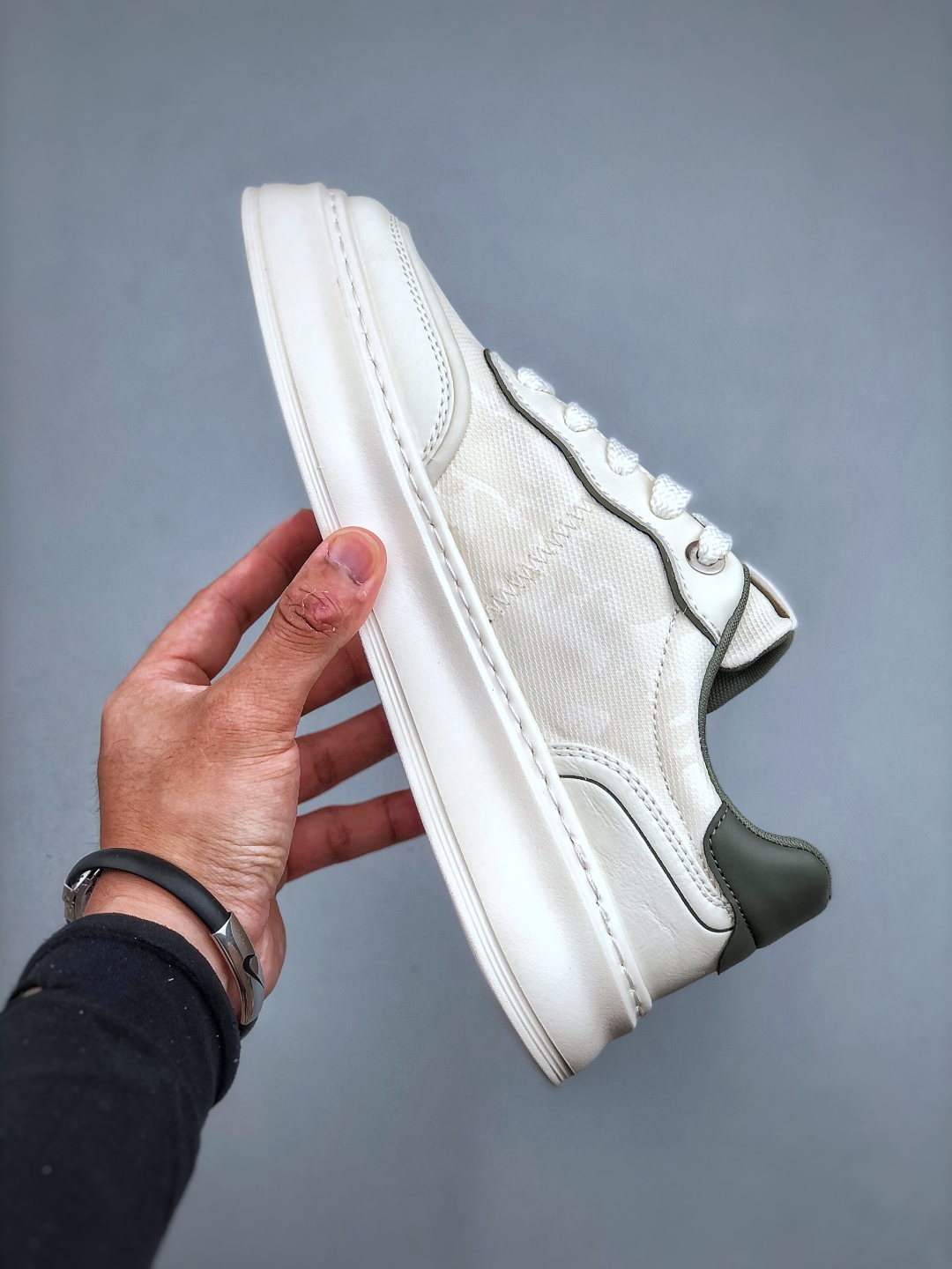 260 Gucci 轻奢单品 广东品质原厂 高奢古驰Gucci Screener GG High-Top Sneaker休闲潮鞋系列