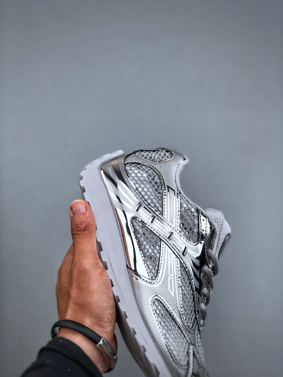意大利奢侈品牌-宝缇嘉/葆蝶家-Bottega Veneta Orbit Lace-up Runner BV葆蝶家时尚休闲王一博同款老爹鞋运动鞋