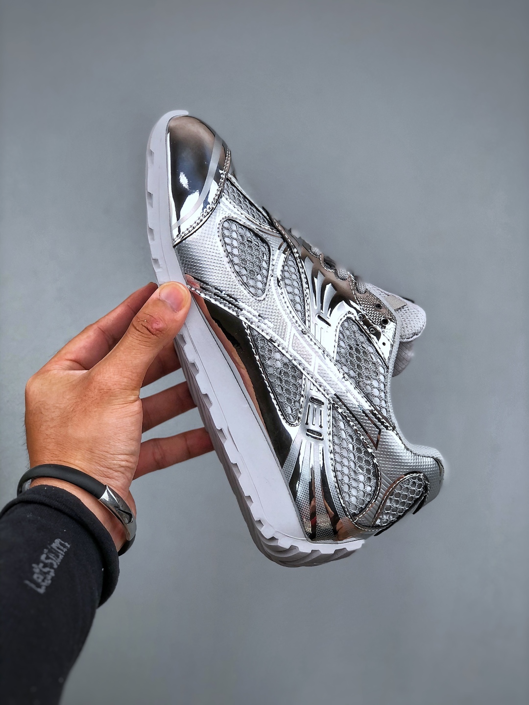 意大利奢侈品牌-宝缇嘉/葆蝶家-Bottega Veneta Orbit Lace-up Runner BV葆蝶家时尚休闲王一博同款老爹鞋运动鞋