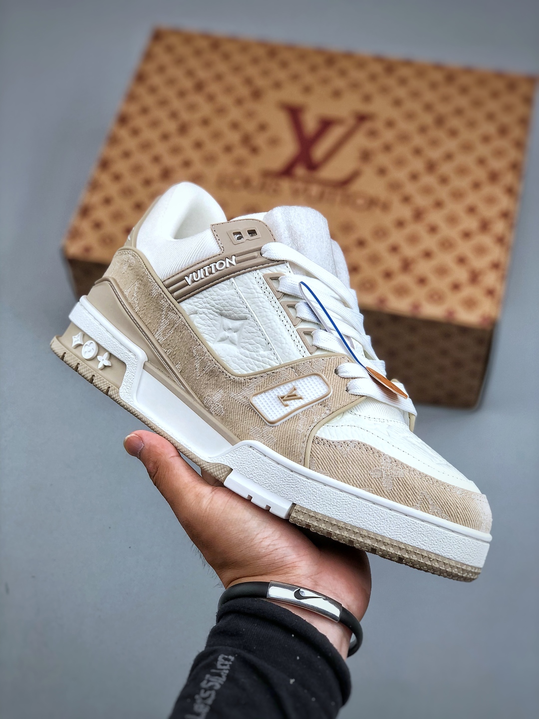 Tyler x Louis Vuitt路易威登 LV Trainer 联名款 低帮休闲板鞋