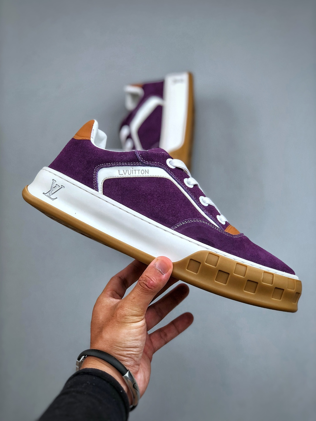 380K LOUIS VUITTON skate sneaker 2025 秋冬男士系列 Classic 牛皮革 圆头系带 低帮 生活休闲鞋