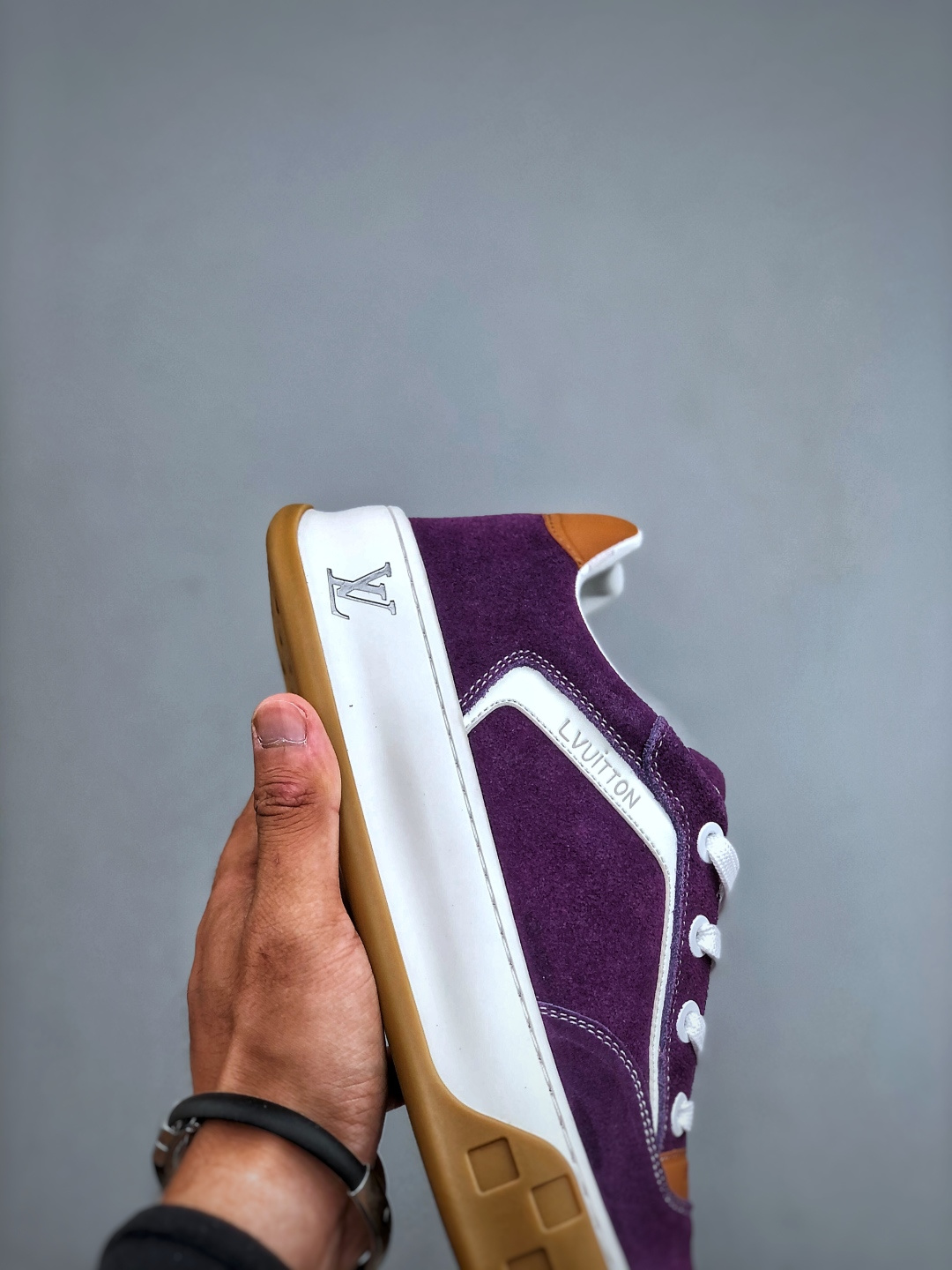 380K LOUIS VUITTON skate sneaker 2025 秋冬男士系列 Classic 牛皮革 圆头系带 低帮 生活休闲鞋