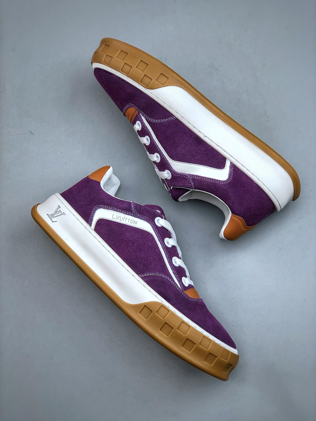 380K LOUIS VUITTON skate sneaker 2025 秋冬男士系列 Classic 牛皮革 圆头系带 低帮 生活休闲鞋