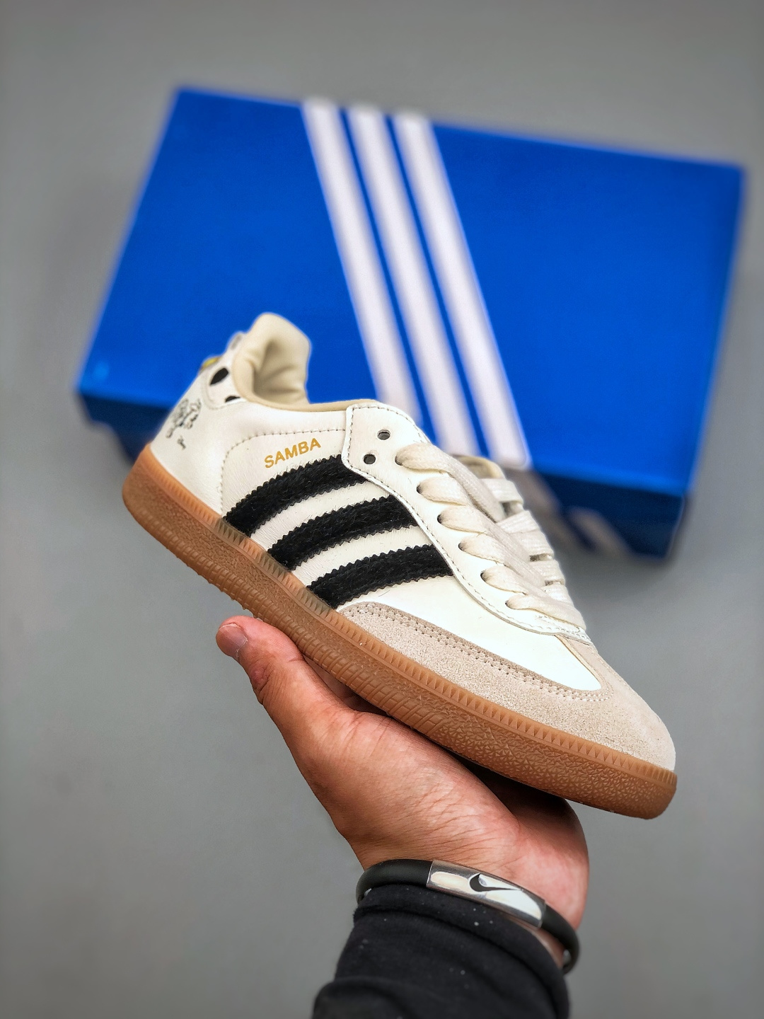 Ad Samba OG阿迪三叶草休闲板鞋货号:KJ5990 (半)