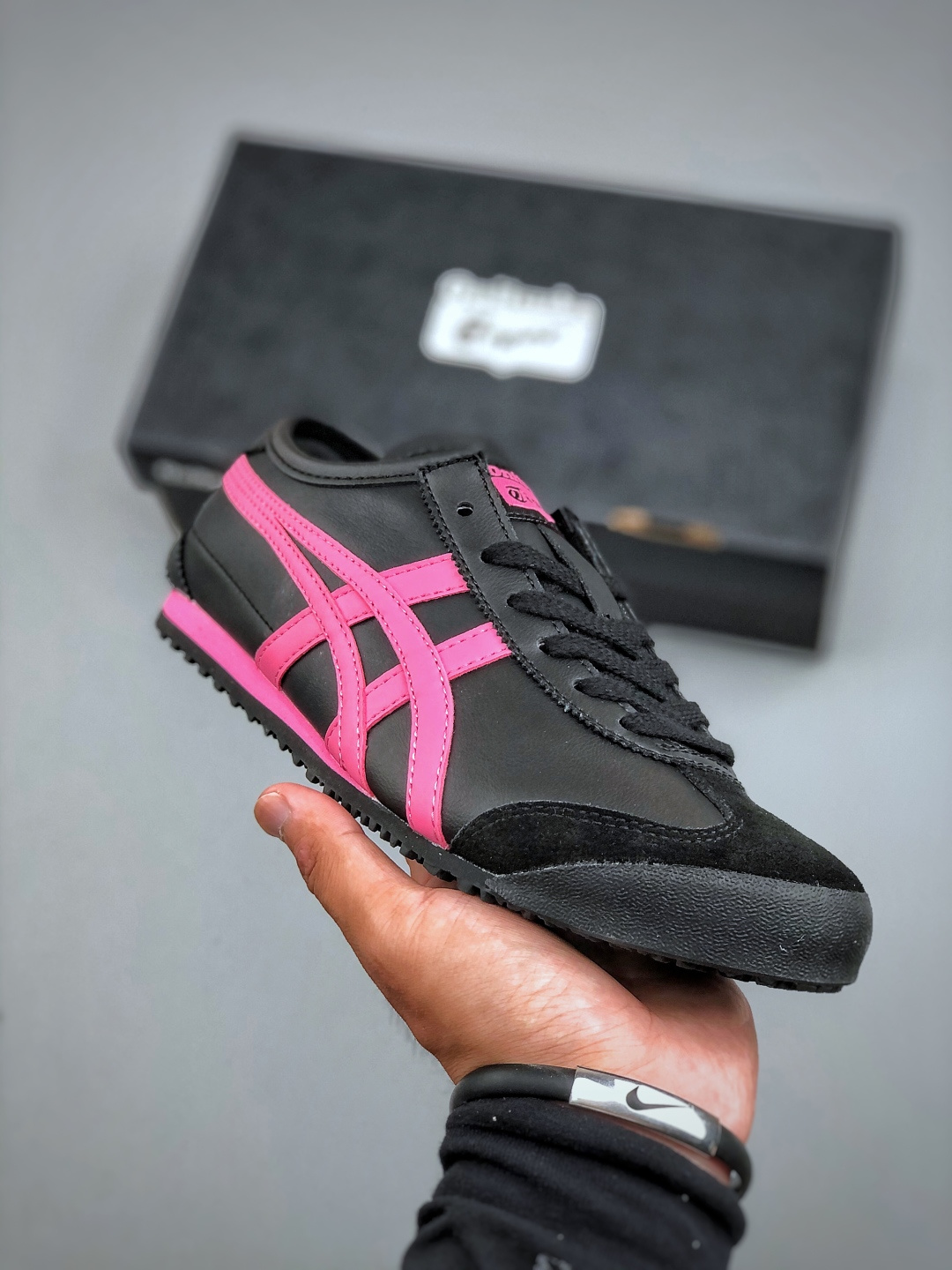 💰220 鬼塚虎/Onitsuka Tiger Mexico 66 复古经典百搭一脚蹬休闲运动鞋 货号：1183C102 -005 尺码：36-45（半）