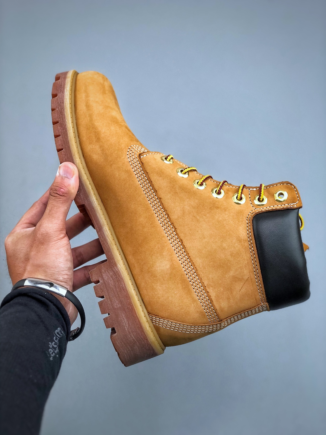 添柏岚/天伯伦Timberland 6 Inch Leather Boots添柏岚经典户外6英寸大黄靴“OG麦黄黑” TB010061-713
