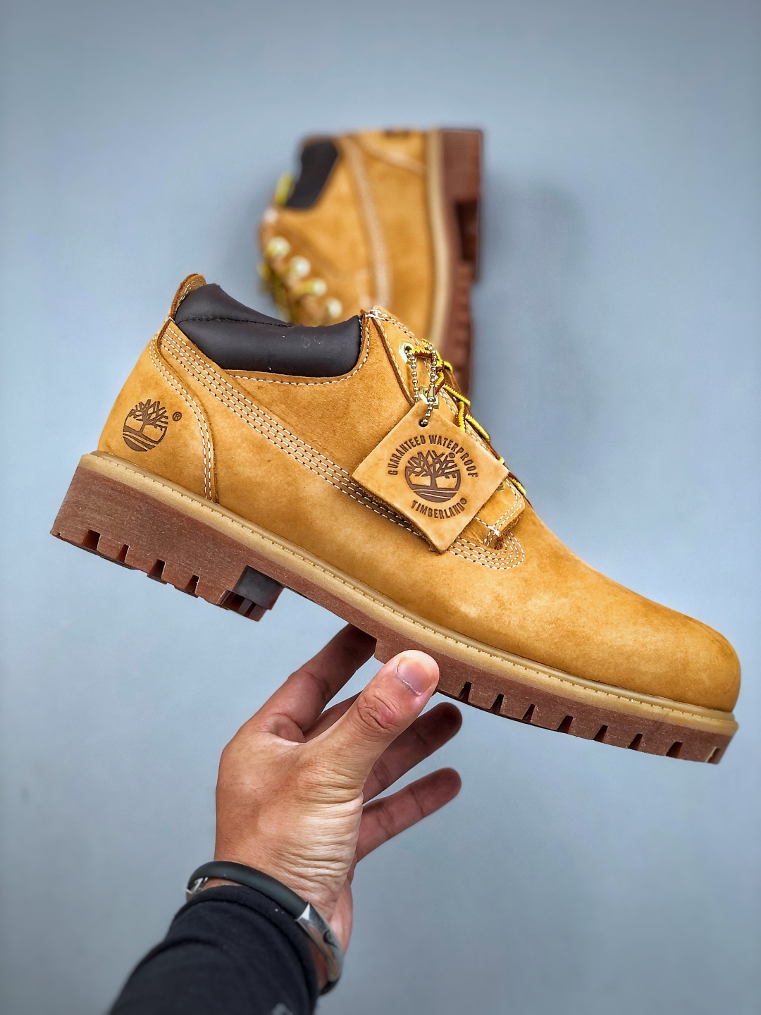 应季而归 全球领先户外品牌·添柏岚／天伯伦Timberland Men's Classic Oxford Waterproof Boots男款低帮防水沙漠工装休闲马丁低靴