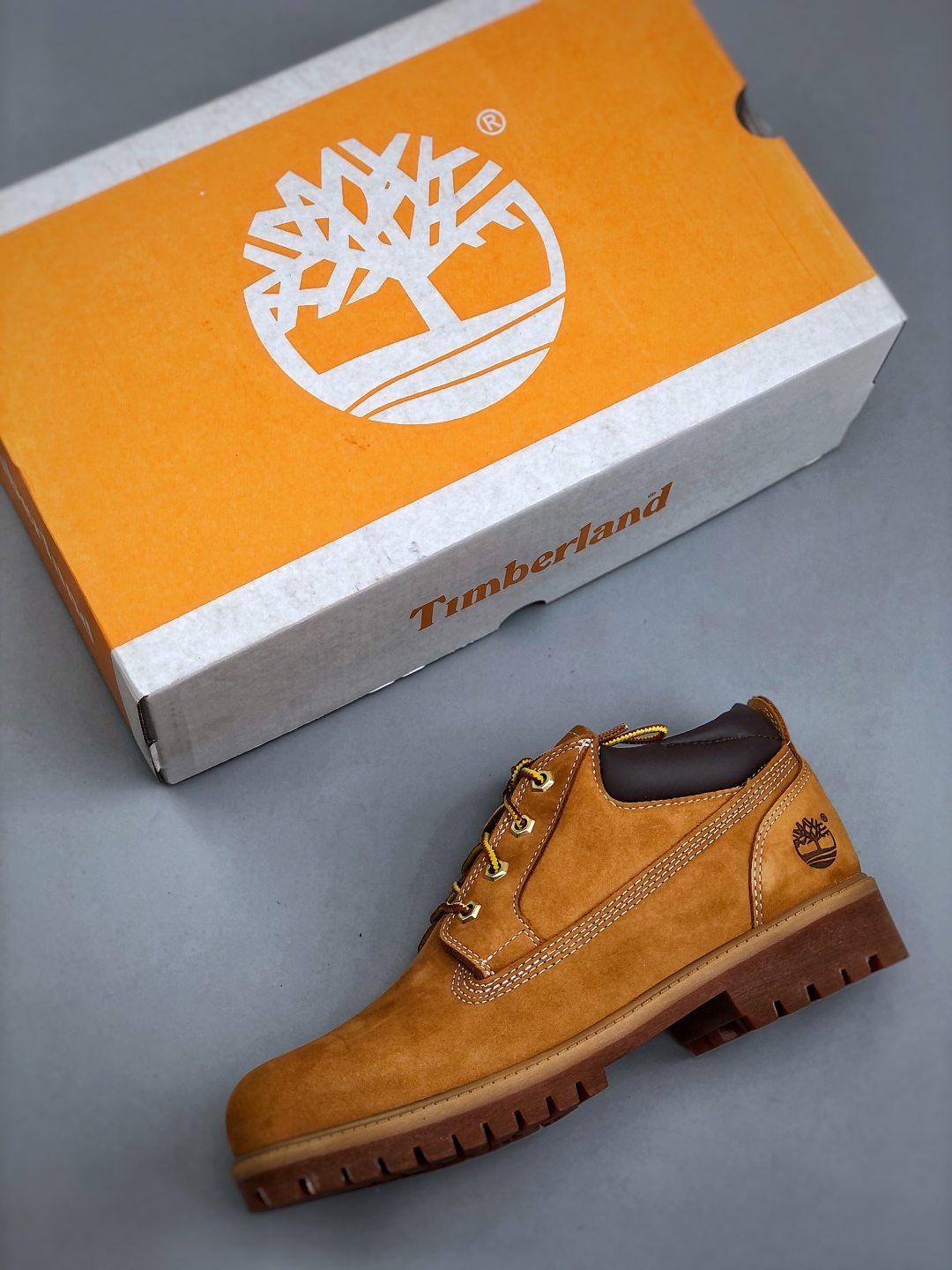 应季而归 全球领先户外品牌·添柏岚／天伯伦Timberland Men's Classic Oxford Waterproof Boots男款低帮防水沙漠工装休闲马丁低靴