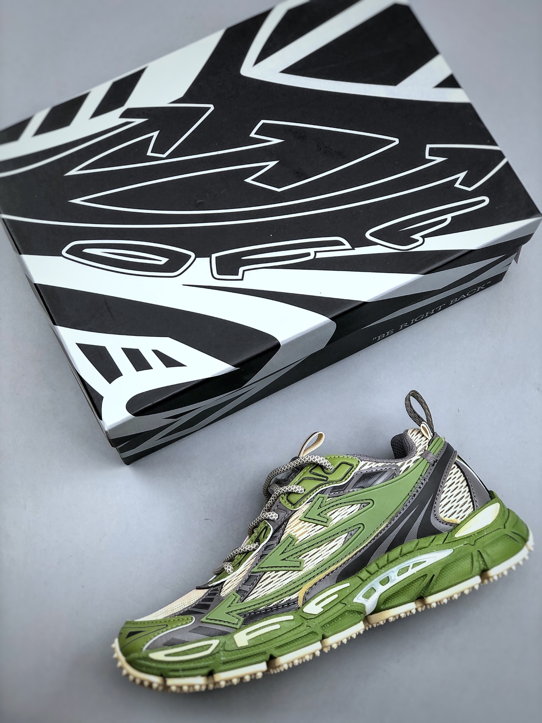 Off-White C/O VirGil Abloh 人气单品 2024s OW最新款情侣款跑鞋