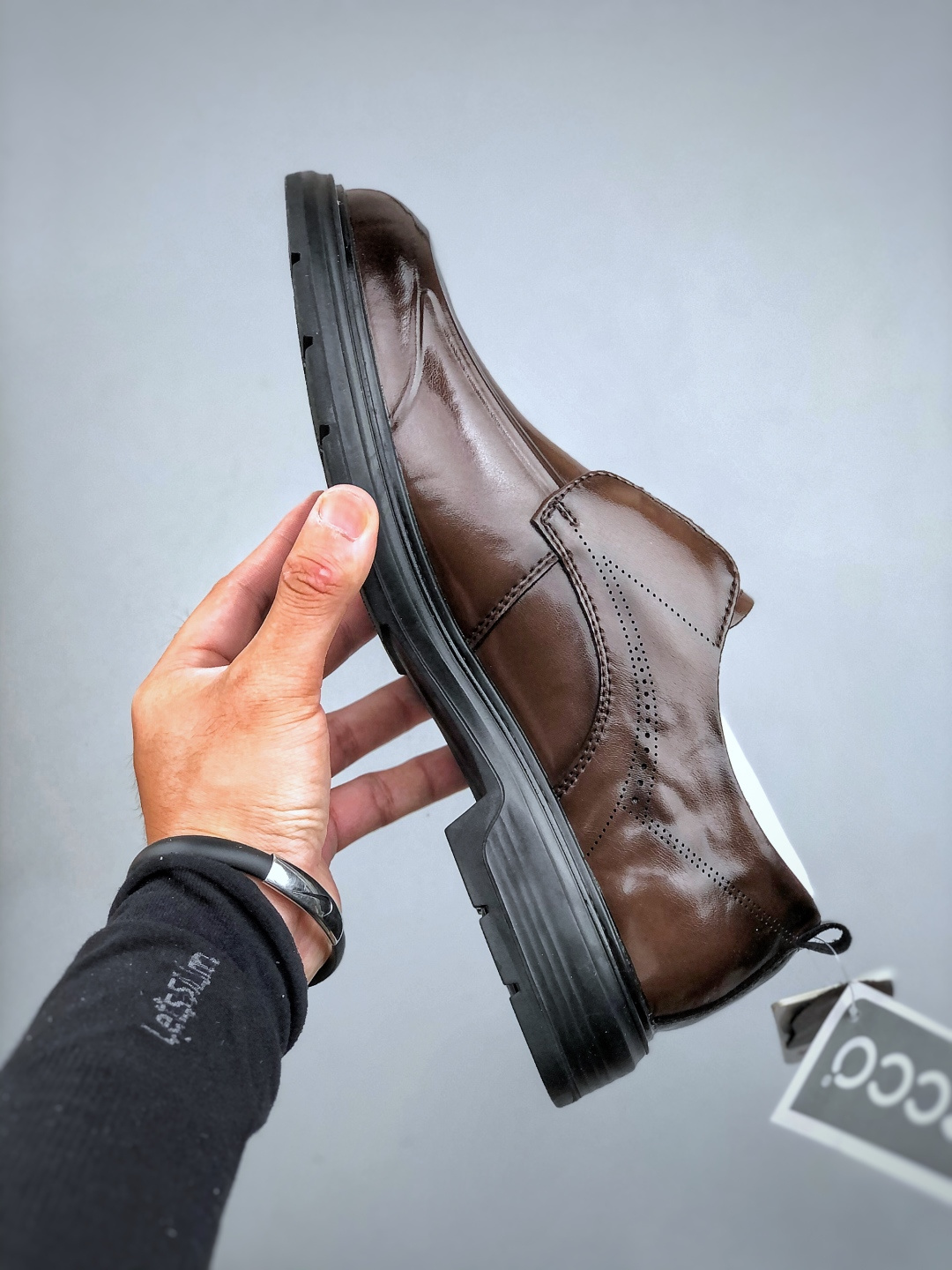 300 ECCO爱步 小红书爆款 新款百搭休闲款 Ecco/爱步男士皮鞋