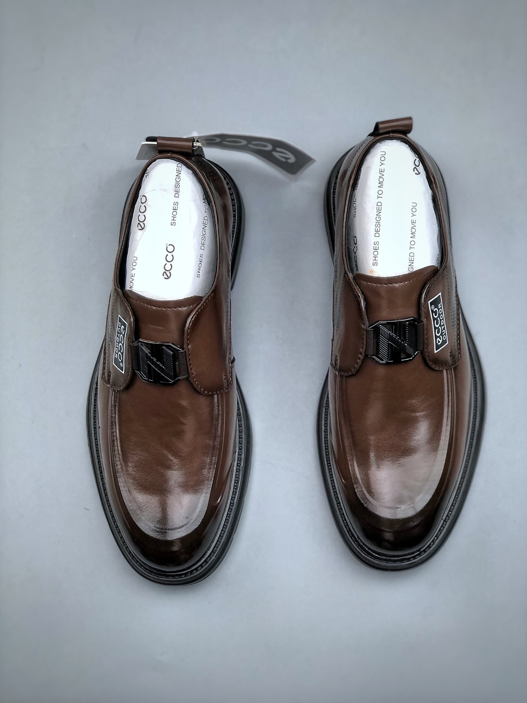 300 ECCO爱步 小红书爆款 新款百搭休闲款 Ecco/爱步男士皮鞋