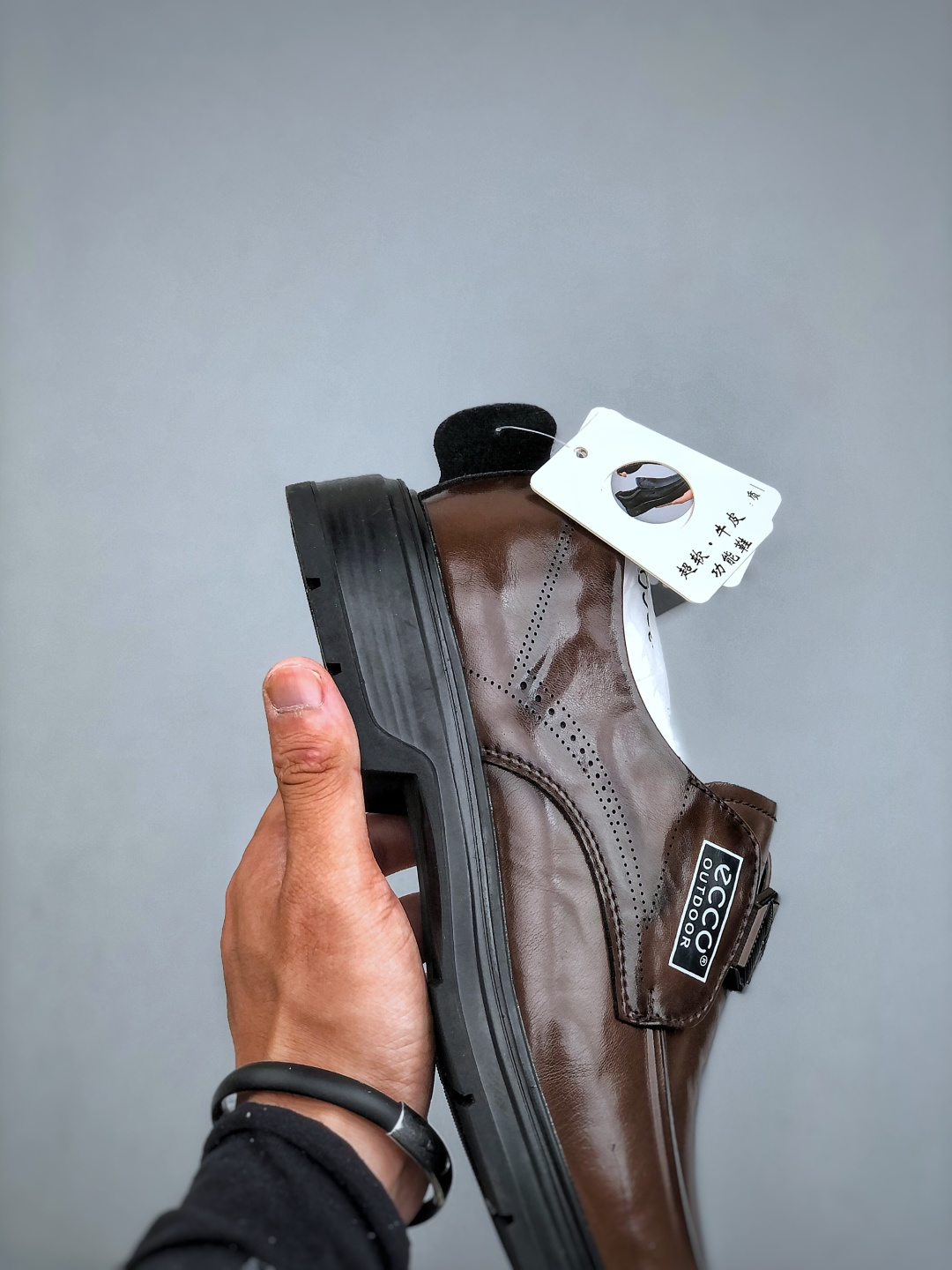 300 ECCO爱步 小红书爆款 新款百搭休闲款 Ecco/爱步男士皮鞋