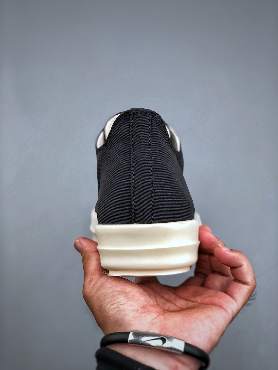 450 莞产G版 Rick Owens DRKSHDW Hollywood 瑞克·欧文斯 款式 丝绸款/低帮/ 黑色