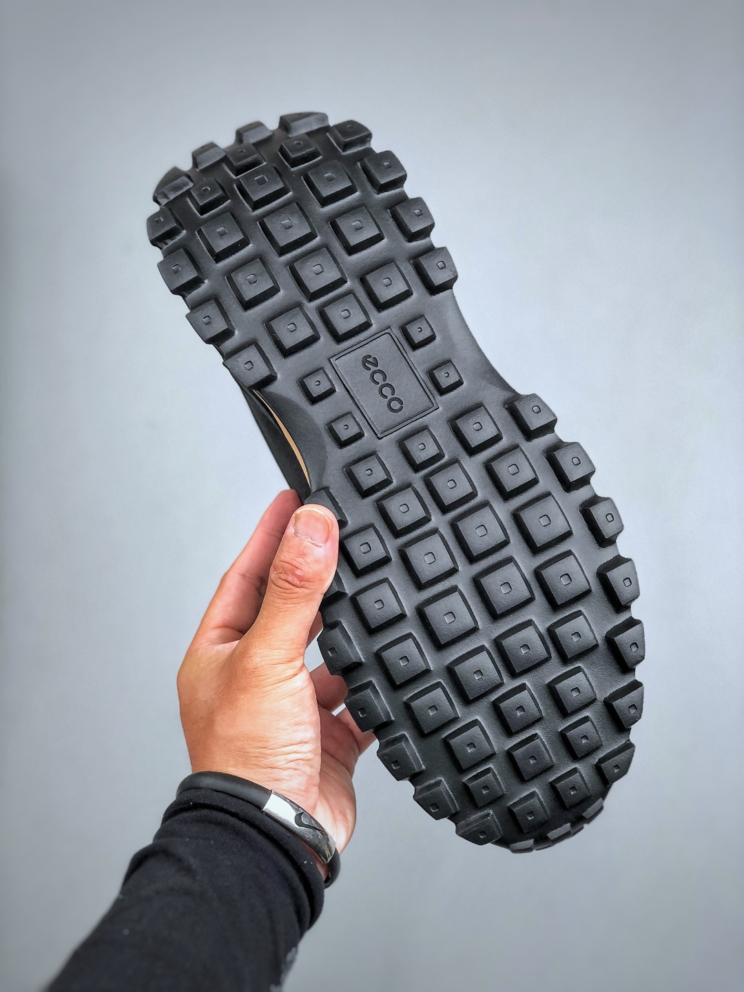 300 Ecco爱步男鞋百搭运动鞋男款 四季款阿甘鞋休闲华夫鞋复古跑鞋