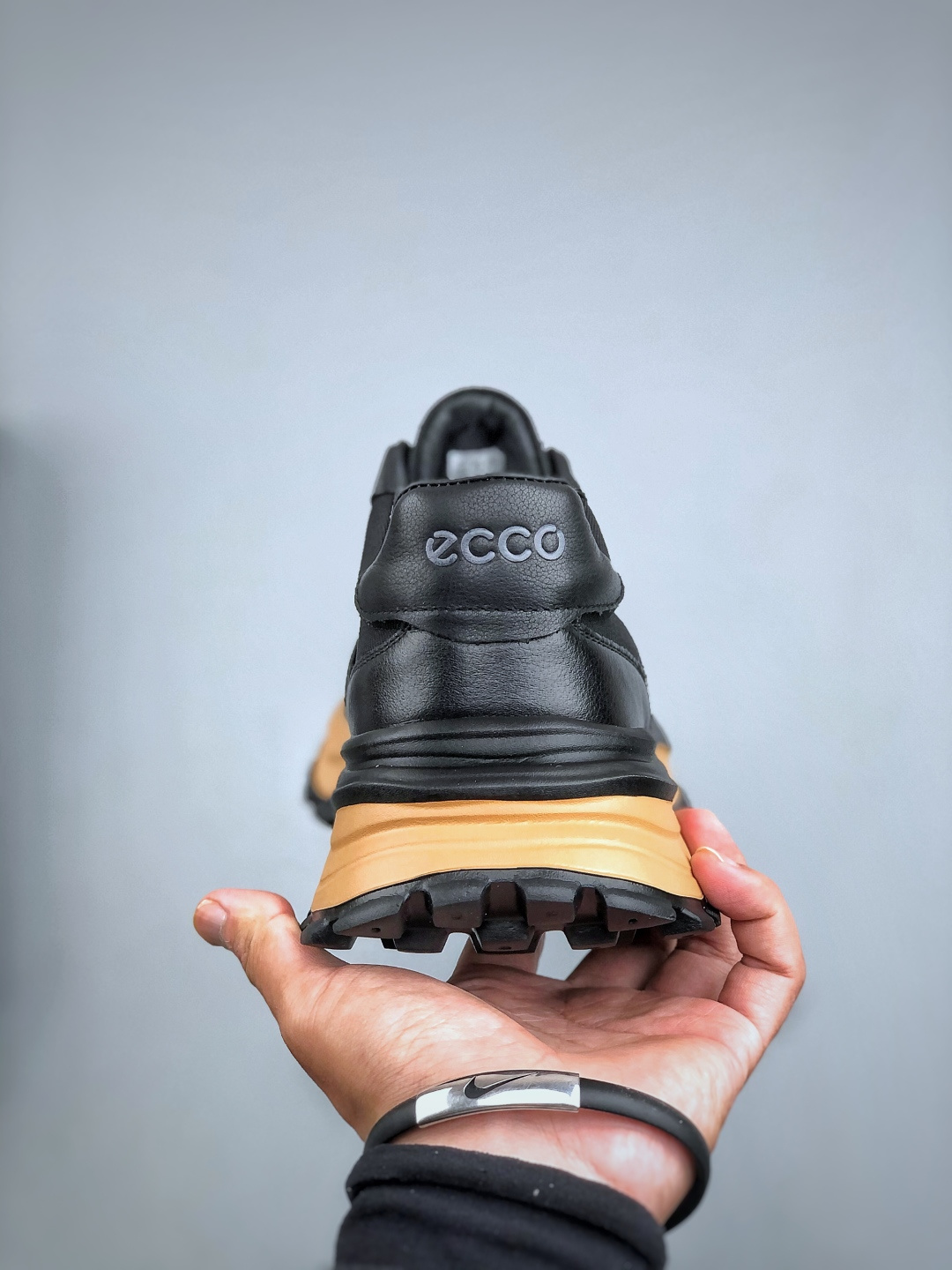 300 Ecco爱步男鞋百搭运动鞋男款 四季款阿甘鞋休闲华夫鞋复古跑鞋