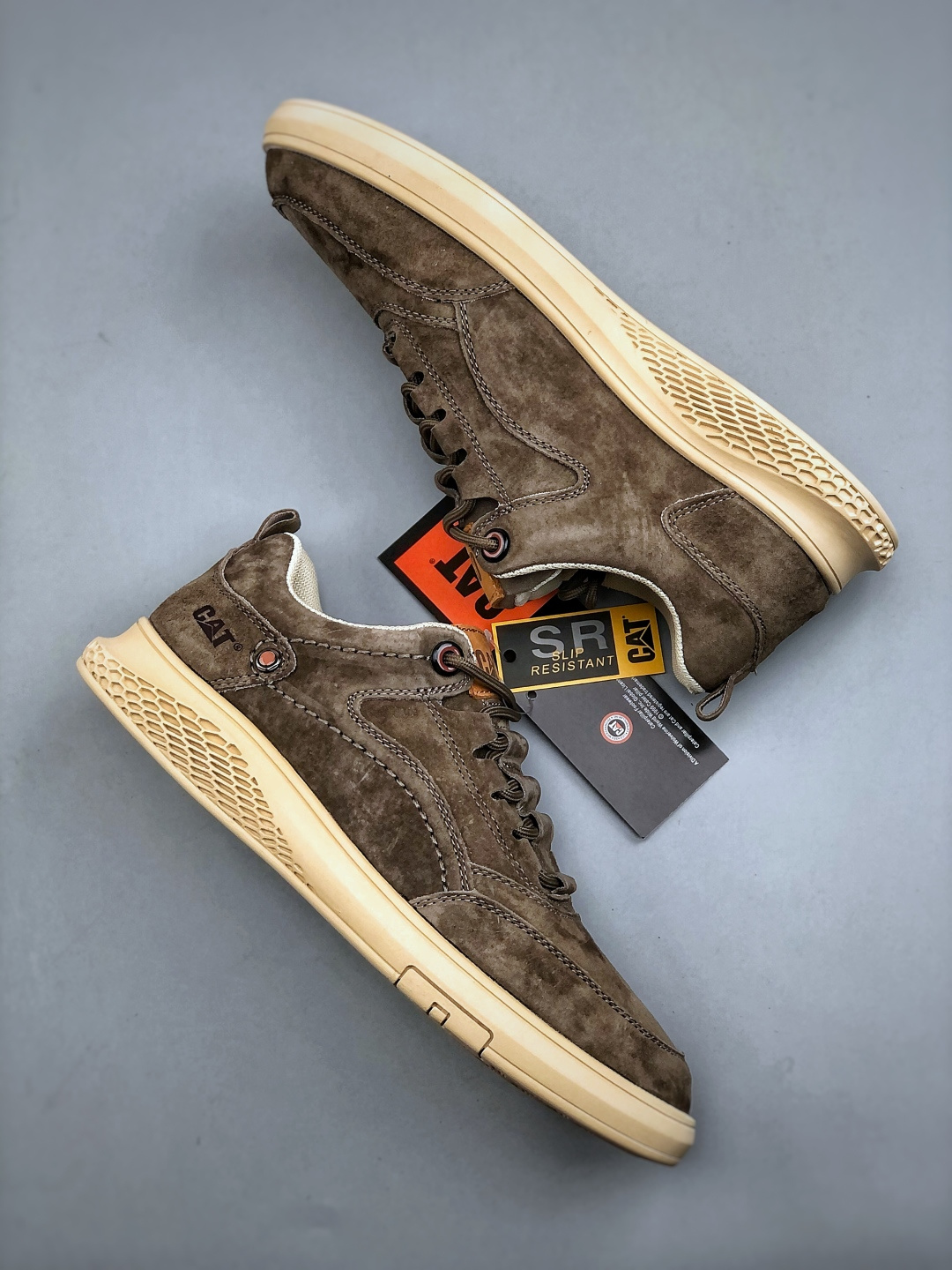 25年秋冬款CAT硬汉推土机品牌·卡特Tramp Hike Low款户外休闲系带男鞋 25年秋冬款CAT硬汉推土机品牌·卡特Tramp Hike Low款户外休闲系带男鞋