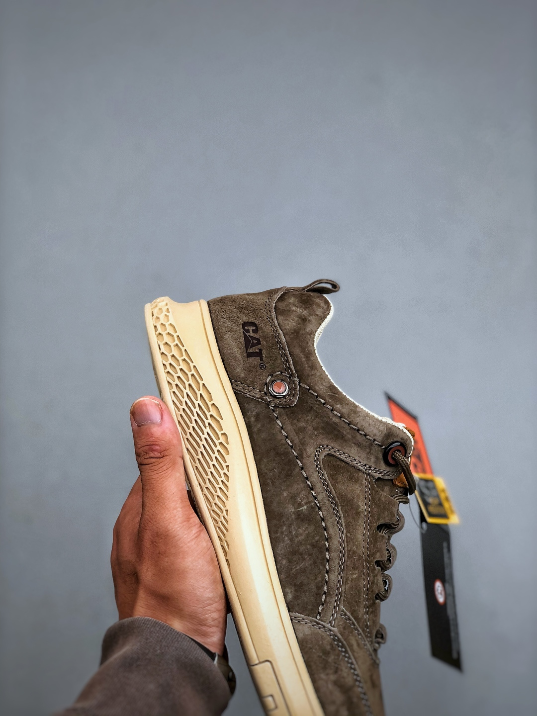 25年秋冬款CAT硬汉推土机品牌·卡特Tramp Hike Low款户外休闲系带男鞋 25年秋冬款CAT硬汉推土机品牌·卡特Tramp Hike Low款户外休闲系带男鞋