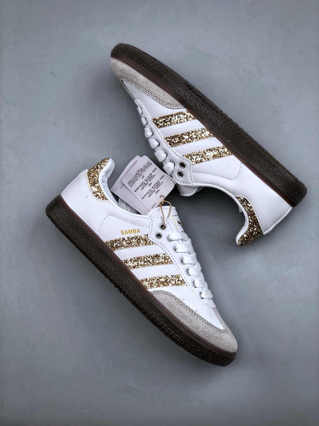 Adidas Originals Samba OG White/Gold Low-Top Sneakers - JR8852 10 cmp i1756933348996 3316 0 8