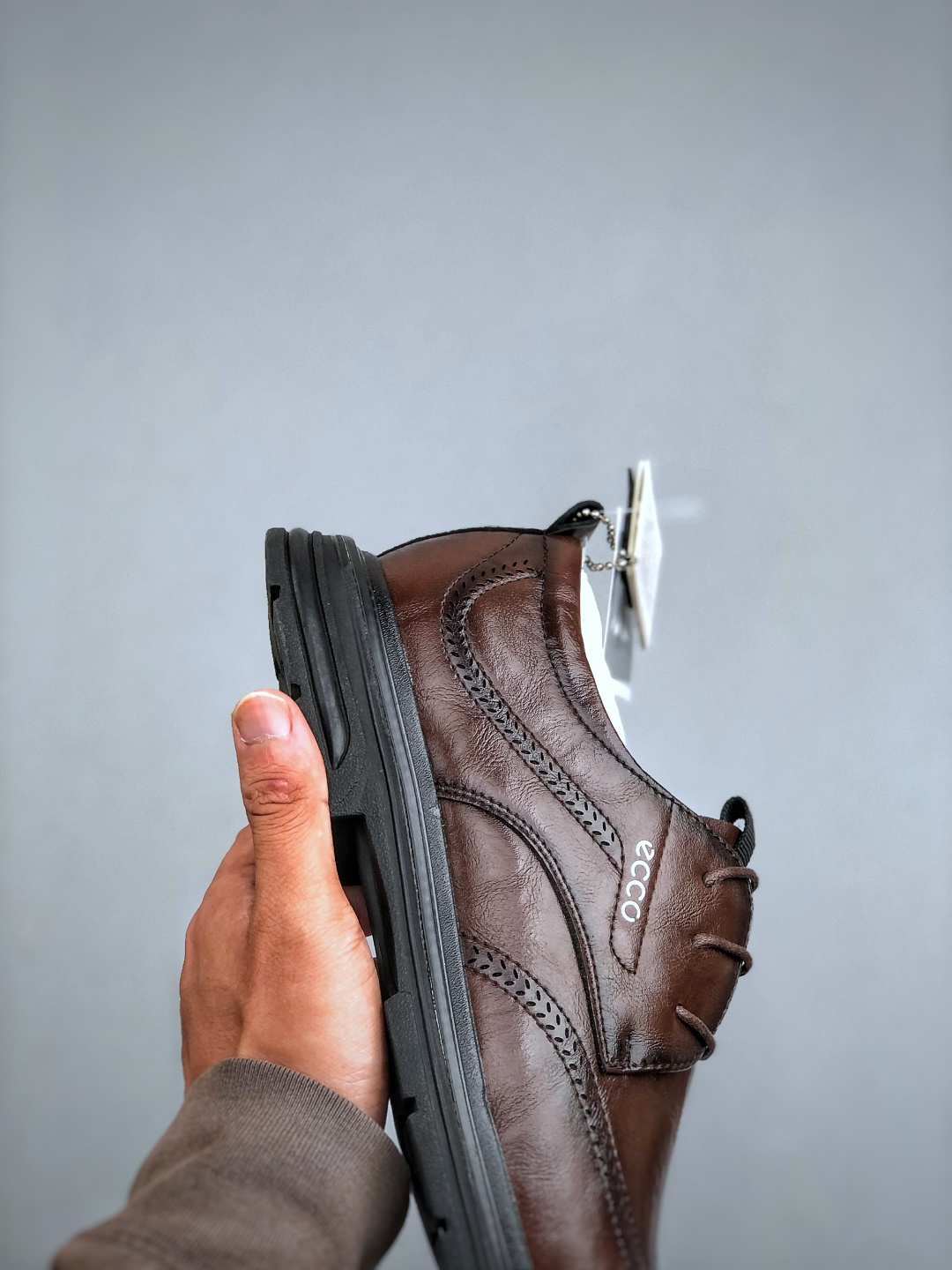 280 E/ECCO爱步 小红书爆款 新款百搭休闲款 Ecco/爱步男士皮鞋