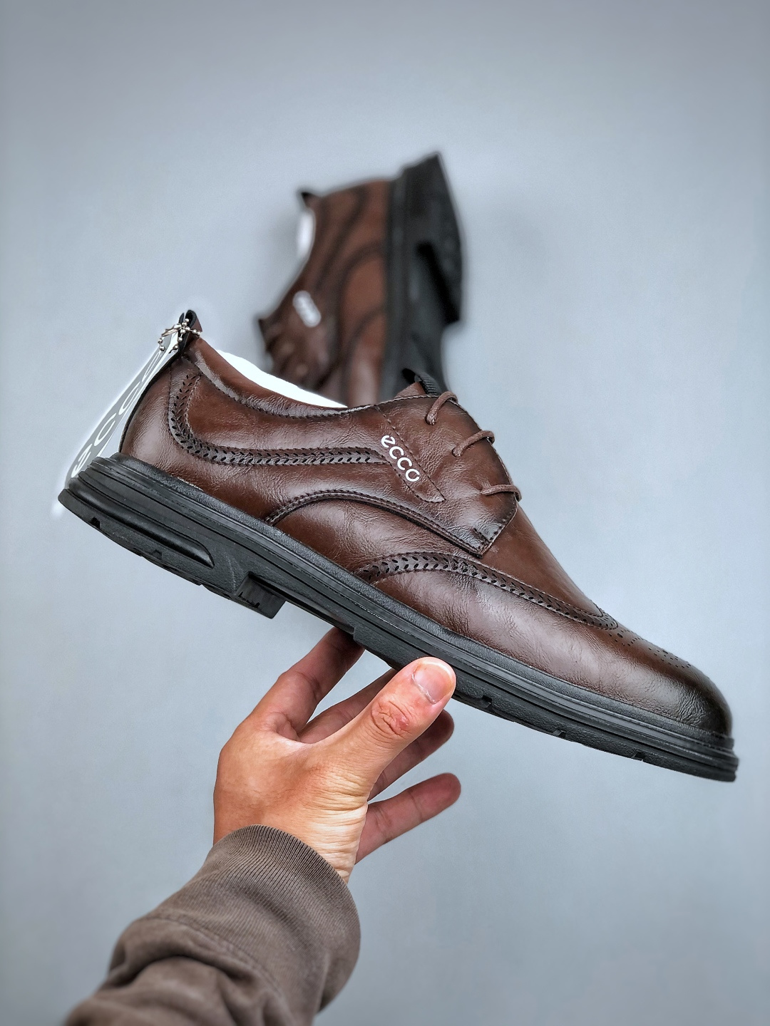 280 E/ECCO爱步 小红书爆款 新款百搭休闲款 Ecco/爱步男士皮鞋