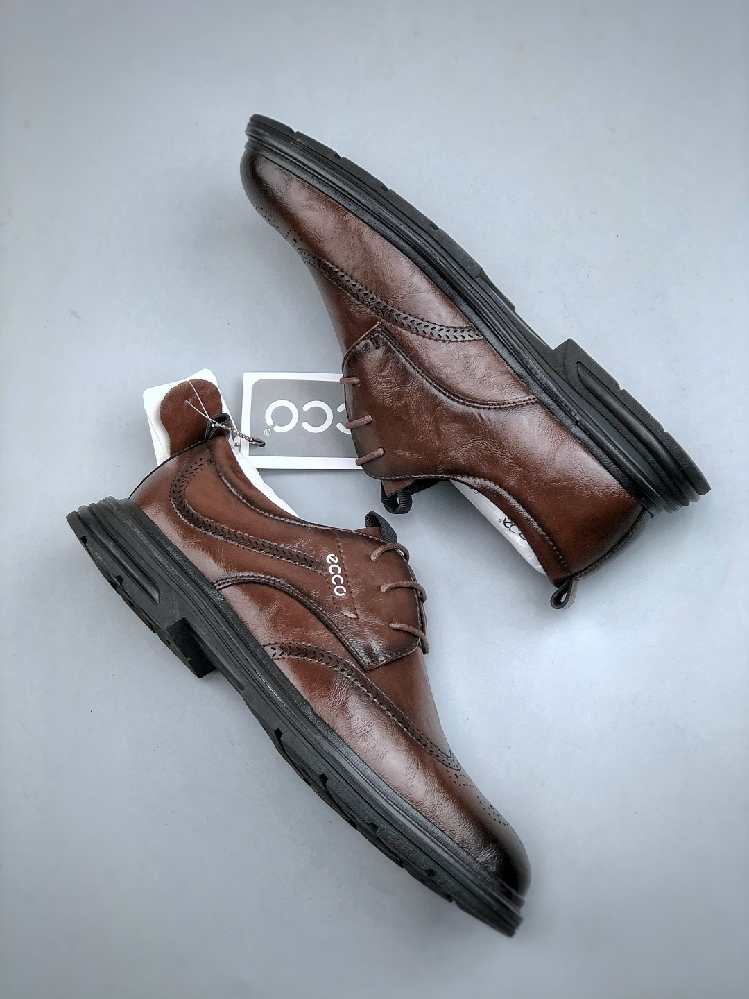 280 E/ECCO爱步 小红书爆款 新款百搭休闲款 Ecco/爱步男士皮鞋
