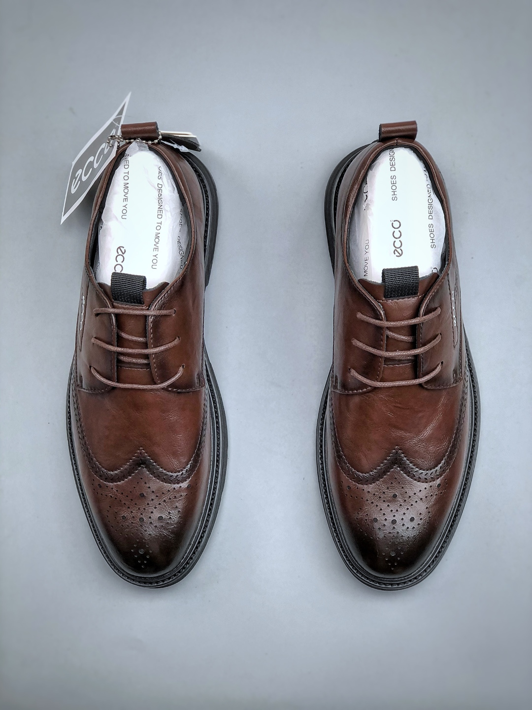 280 E/ECCO爱步 小红书爆款 新款百搭休闲款 Ecco/爱步男士皮鞋