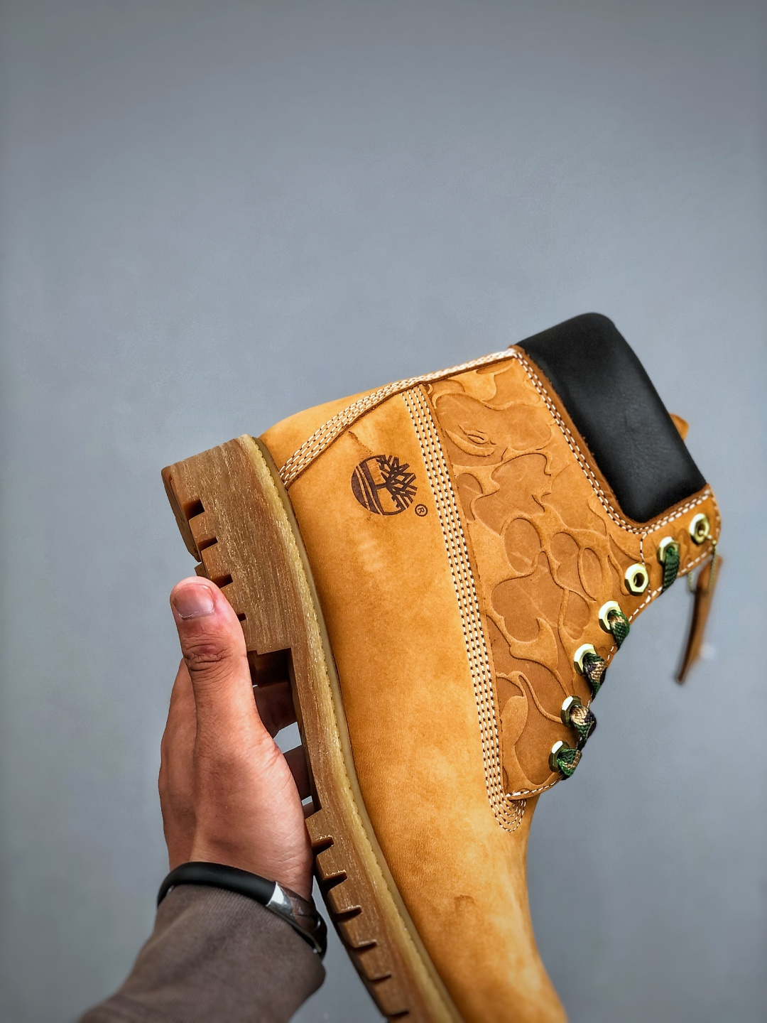 400 新货#原装渠道 联名 Timberland x Bape x Undefeated 添柏岚/天伯伦 猿人头 不败 三方联名限量款卖爆了的经典联名款