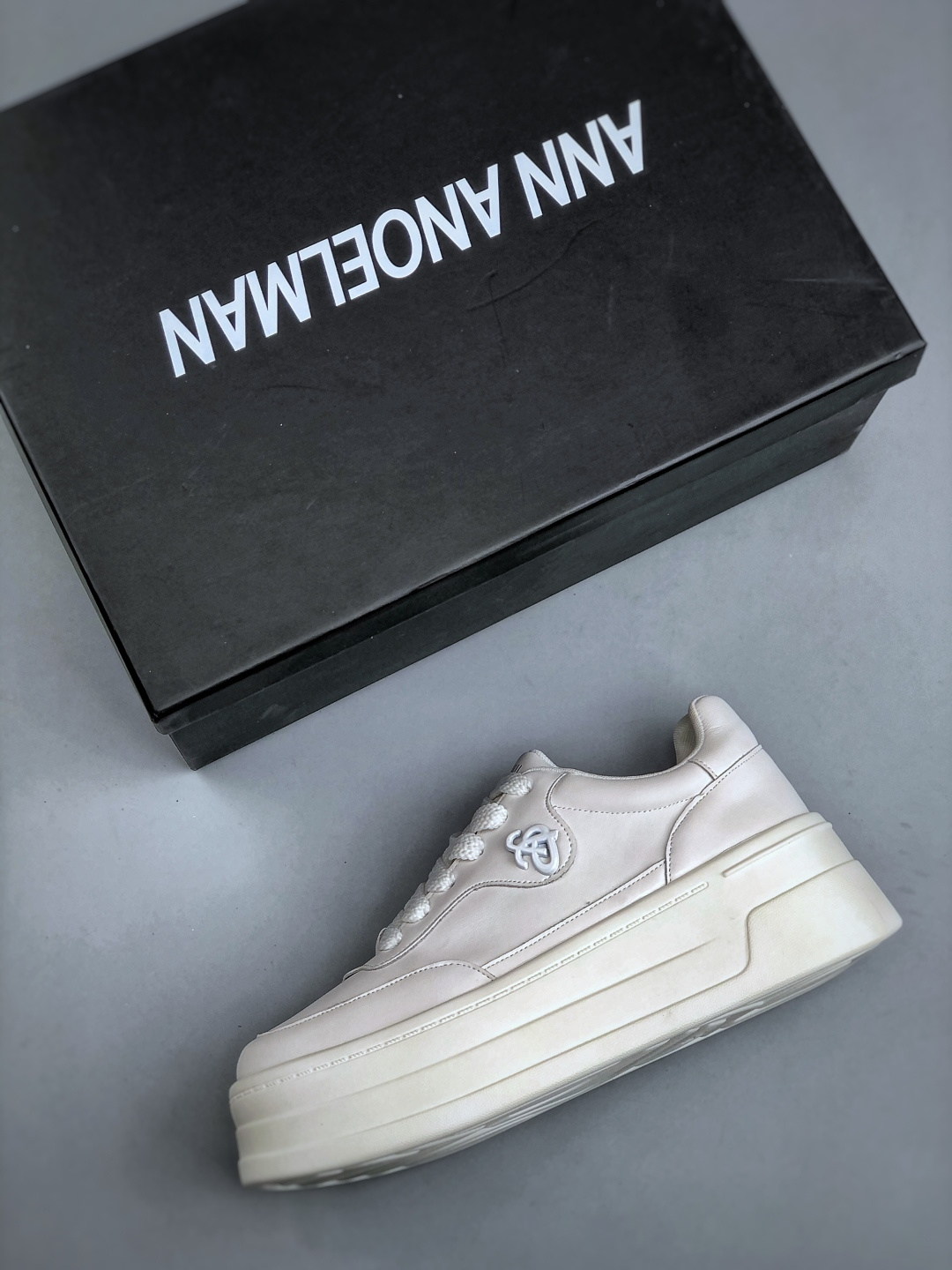 220 ANN ANDELMAN ArcadeBlanc 厚底小白鞋