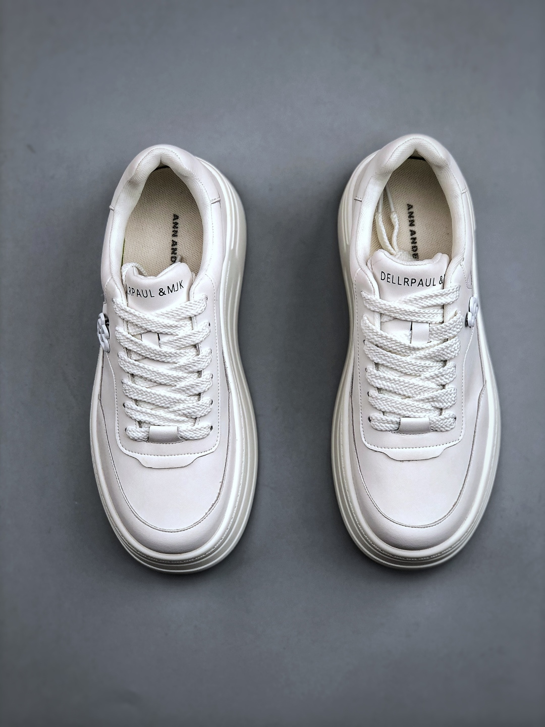 220 ANN ANDELMAN ArcadeBlanc 厚底小白鞋