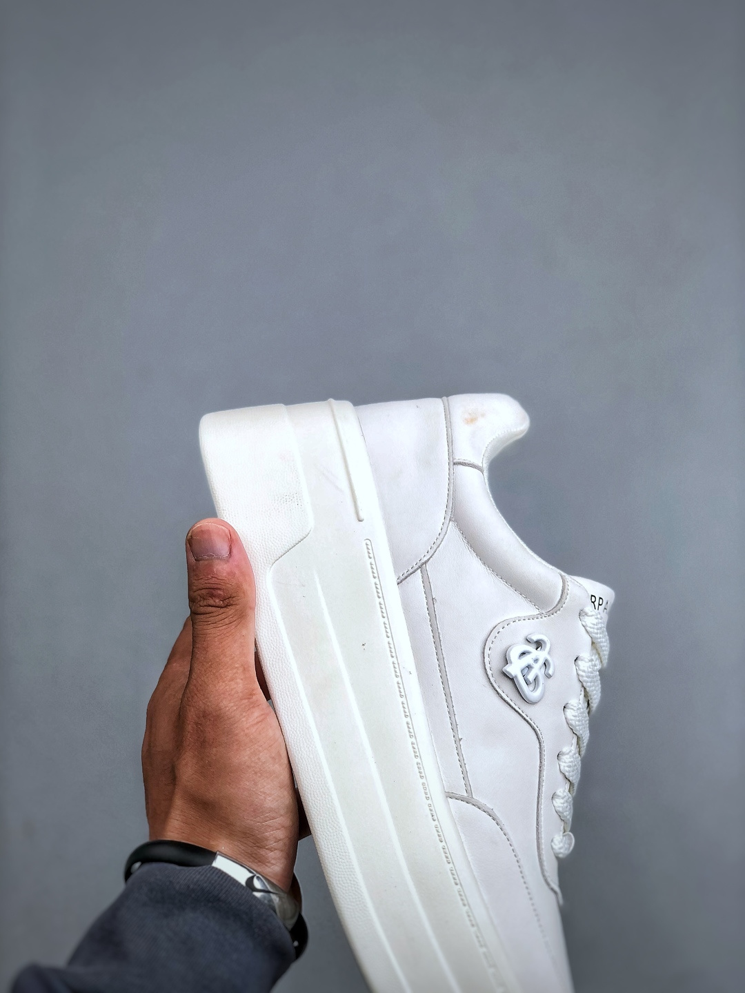 220 ANN ANDELMAN ArcadeBlanc 厚底小白鞋