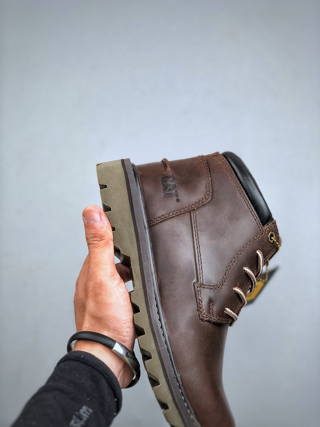 CAT Men's Classic Mid-Cut Leather Ankle Boots Casual Outdoor 6 cmp i1759001324258 8615 0 5