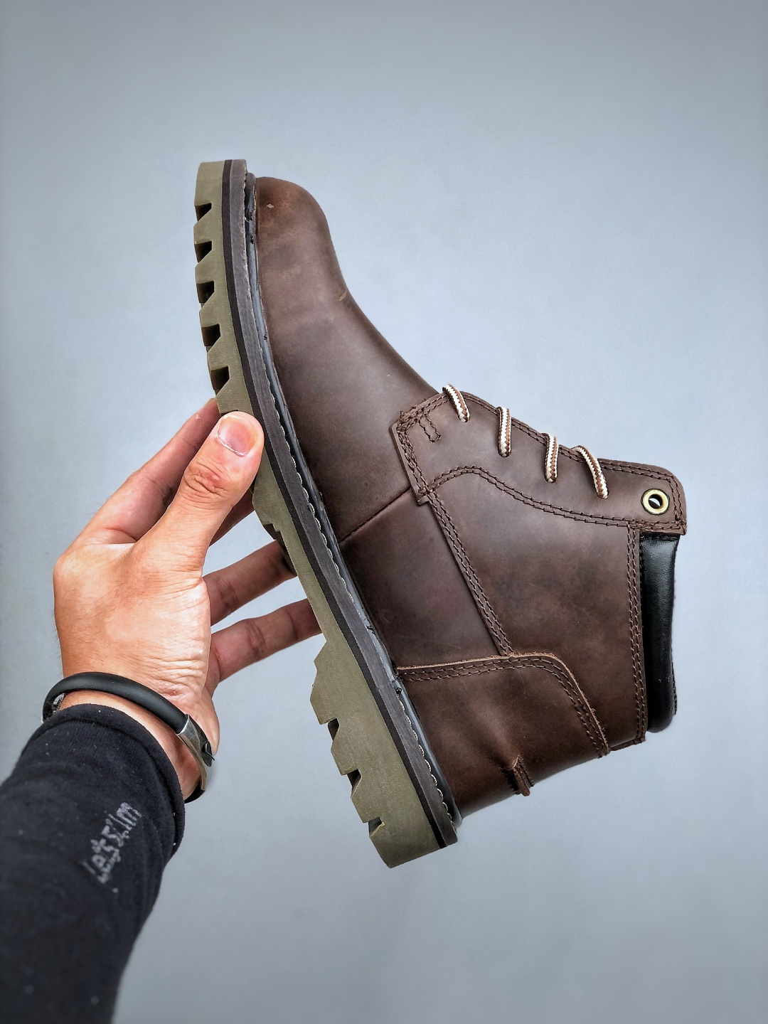 CAT Men's Classic Mid-Cut Leather Ankle Boots Casual Outdoor 2 cmp i1759001327044 5896 0 1