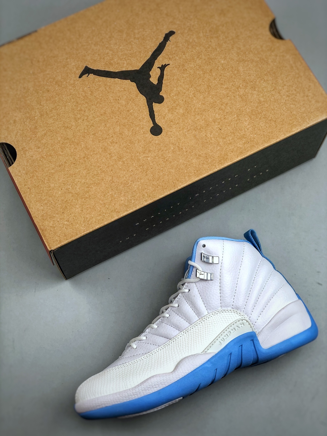 Air Jordan 12 Retro: Tinker Hatfield's Iconic Design, Premium Leather Upper 4 cmp i1760721740886 9308 0 2