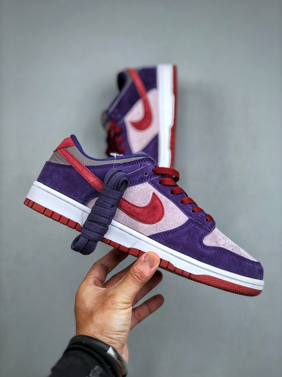 Nike Dunk Low Purple/Red Casual Sneakers - CU1726-500, Stylish & Comfortable 5 cmp i1760722011736 2671 0 3