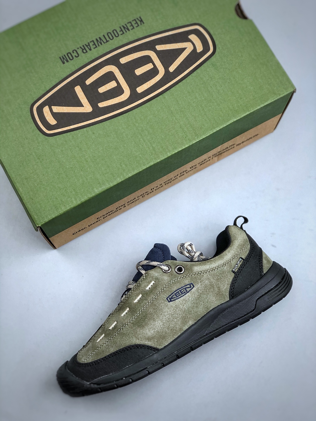 💰240美国人气户外品牌-科恩Keen Jasper 2 WP 贾斯珀都市系列复古低帮系带户外风露营徒步登山运动训练鞋 原楦型开发纸版#采用固色翻毛皮鞋面材质#内嵌高密度EVA发泡缓震脚垫#外置一体式包裹防滑防剐蹭耐磨橡胶大底❗向经典的90年代致敬！山系神级鞋履 
尺码：38-45