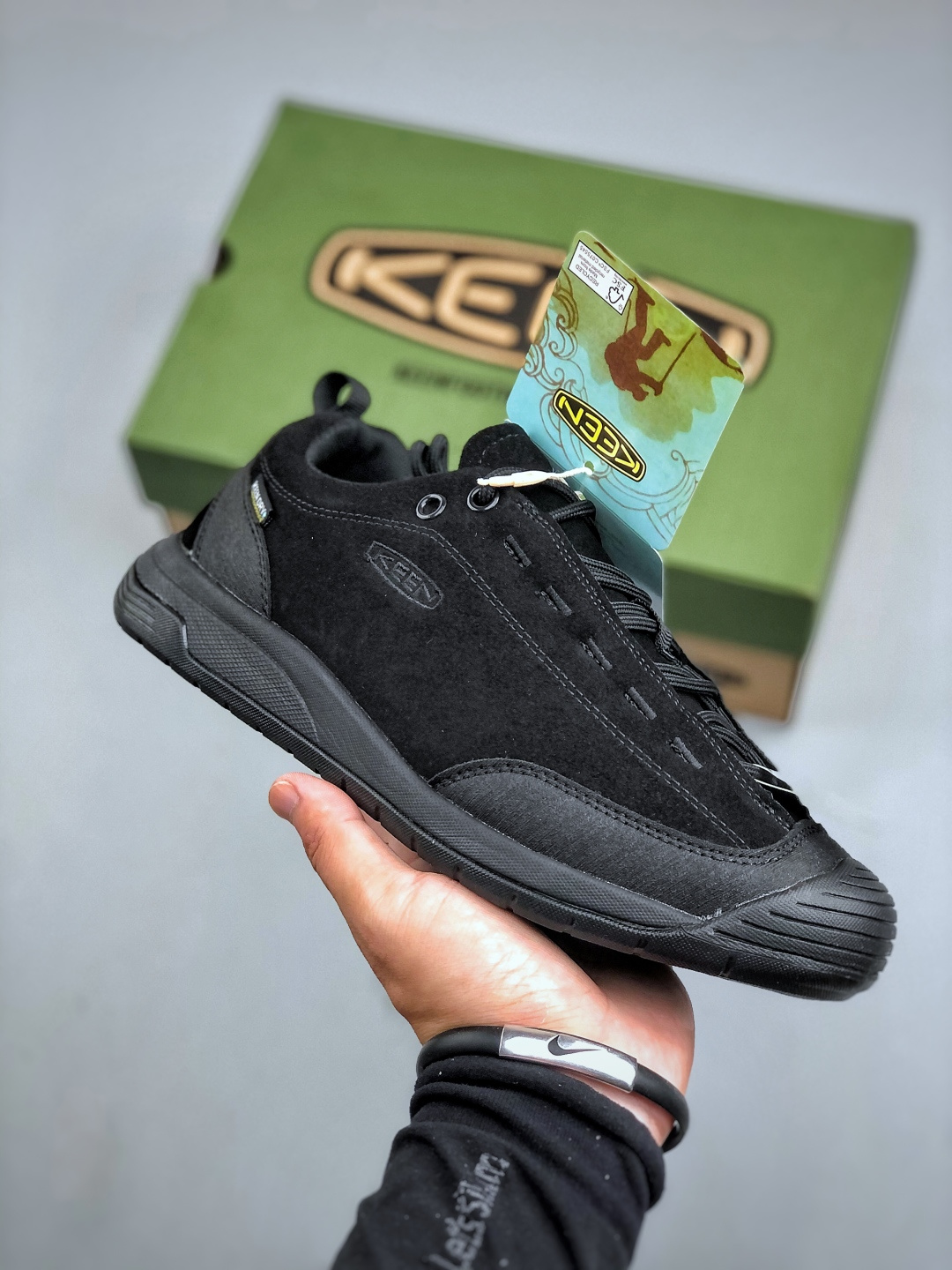 Keen Jasper 2 WP Retro Low-Top Lace-Up Outdoor Hiking Training Shoes