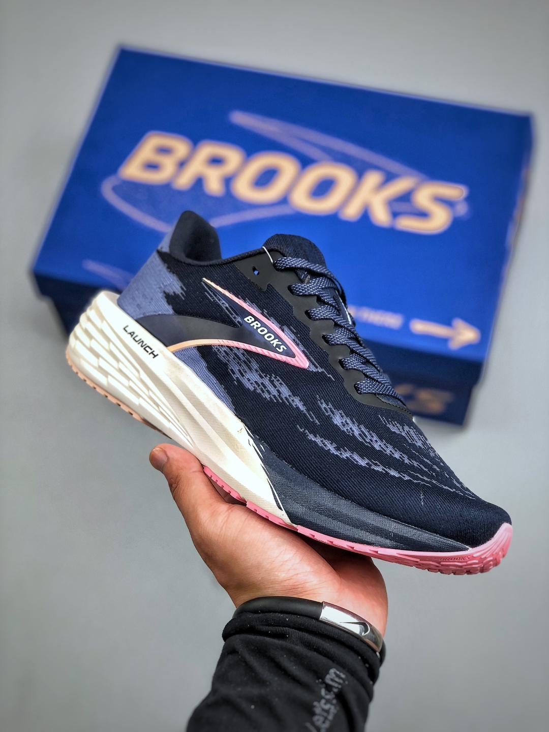 合集#💰200 Brooks布鲁克斯 Launch 11 跑鞋缓震马拉松氮气慢跑鞋 货号：120439 18 472 尺码：36-45