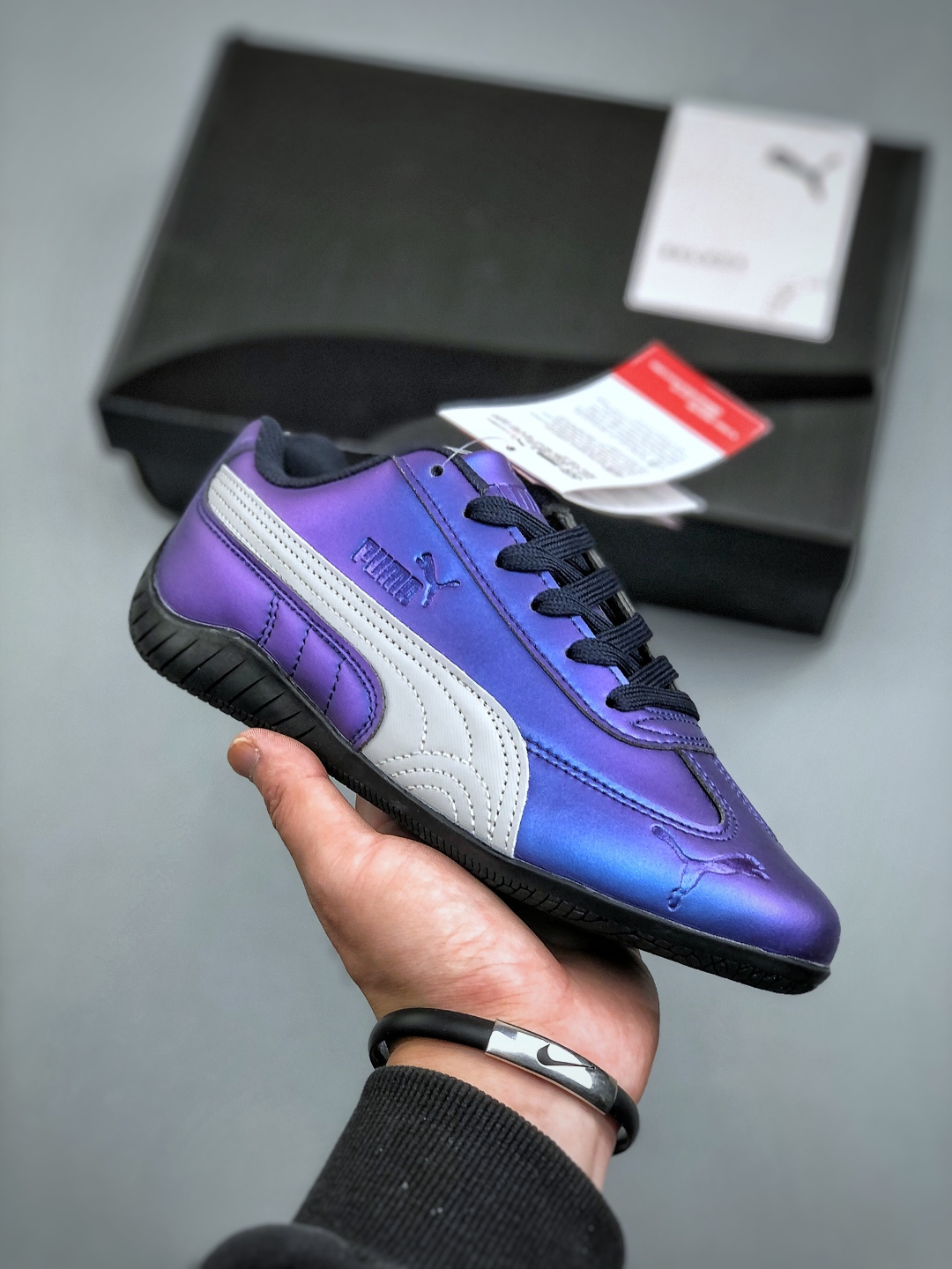 💰120  The Open Product x Puma Speedcat 极速赛车系列彪马低帮生活休闲鞋 货号：403685 01 尺码：35-45（半）