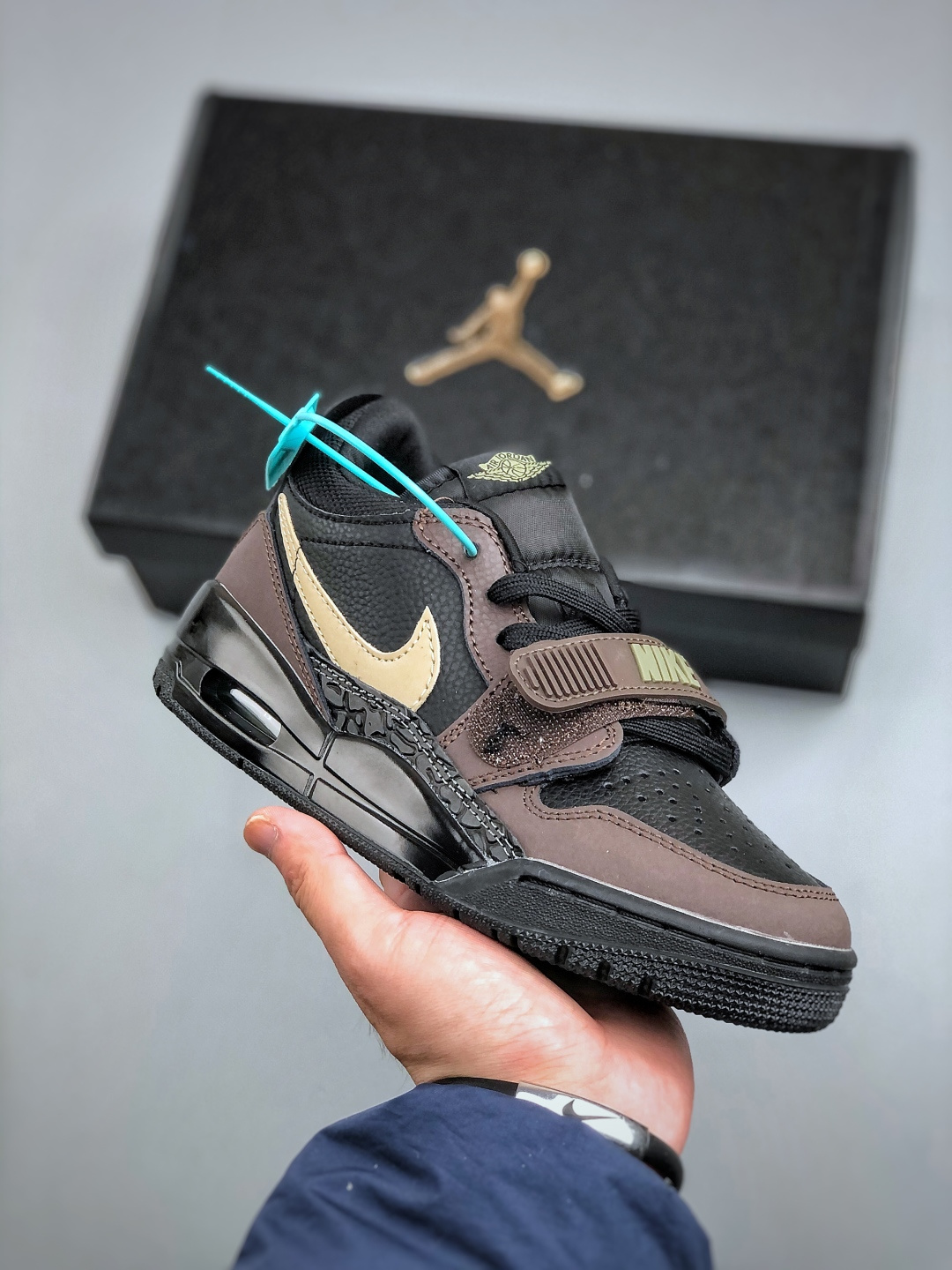 Nike AIR JORDAN LEGACY 312 "米黑粽"乔丹最强三合一混合版本低帮文化休闲运动篮球鞋 CD7069 003 (半)