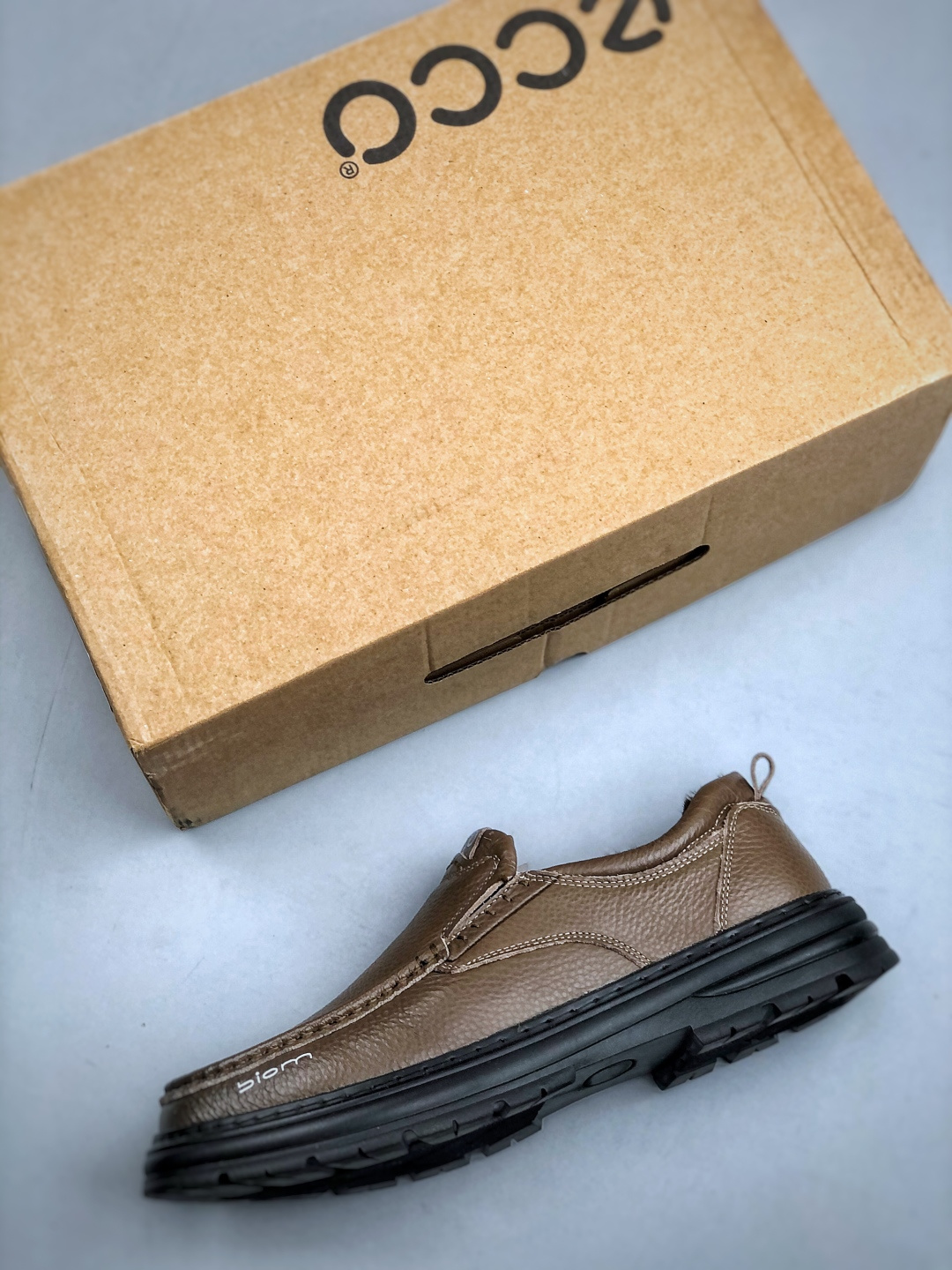 加绒版本 E/ECCO爱步 小红书爆款 新款百搭休闲款 Ecco/爱步男士跑步鞋休闲鞋透气轻质系带轻便运动鞋