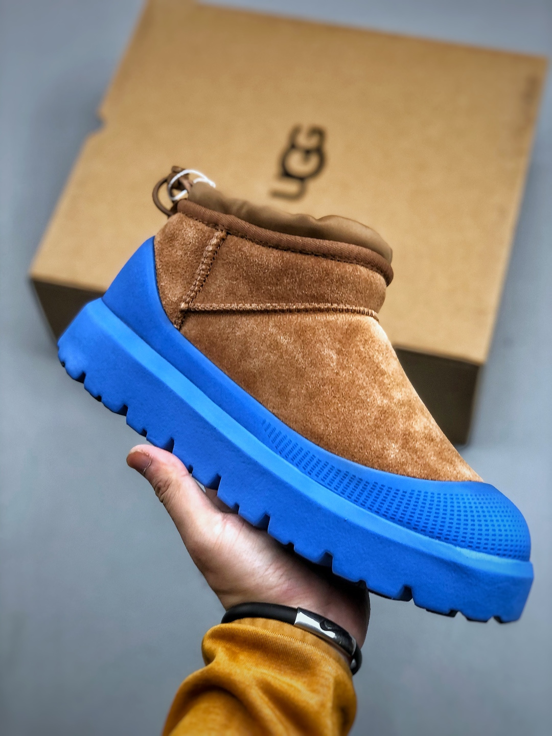 市面顶级版本 UGG 25款 王一博二代系列 黑色4cm厚底